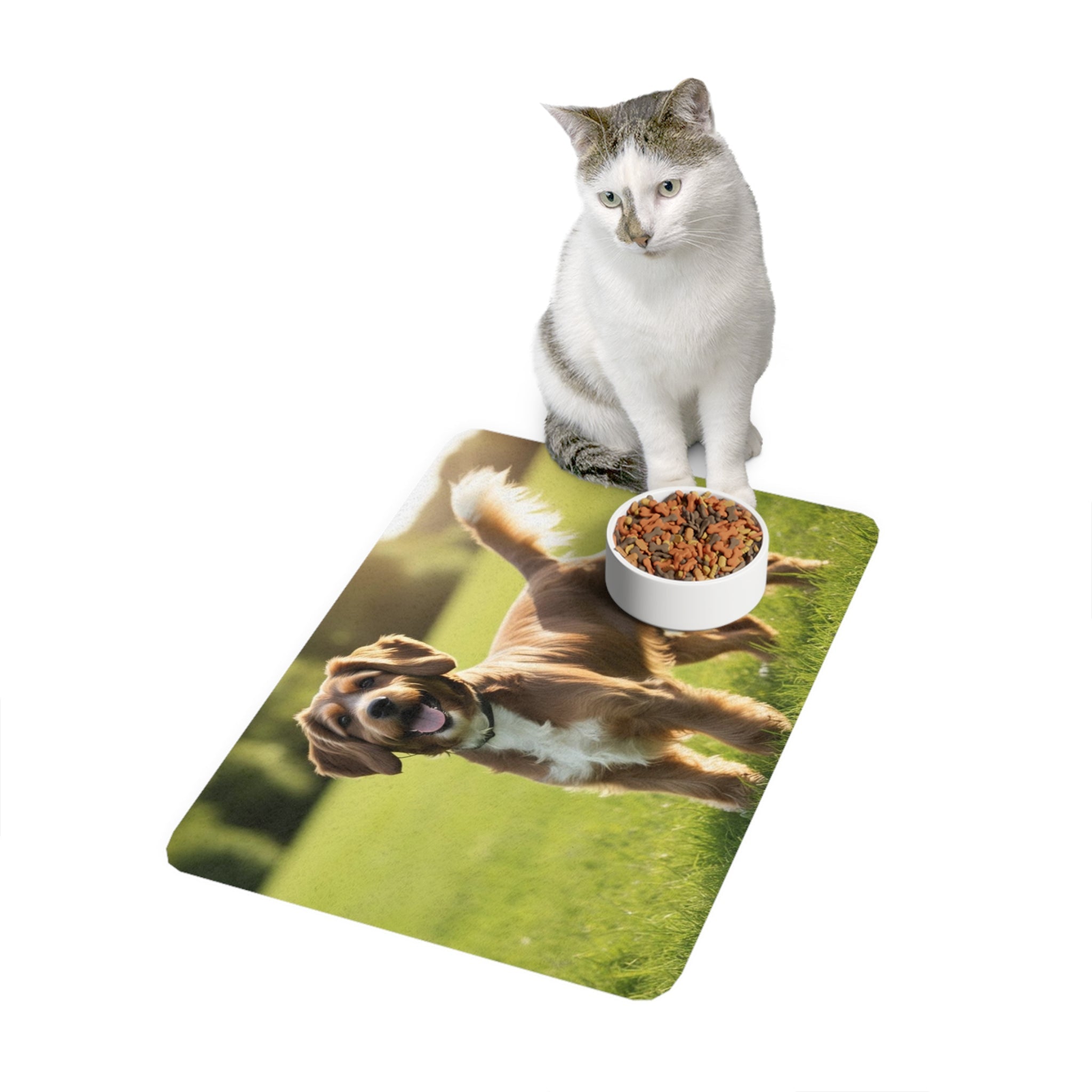 Non-Slip Pet Food Mat – Waterproof Feeding Mat for Dogs