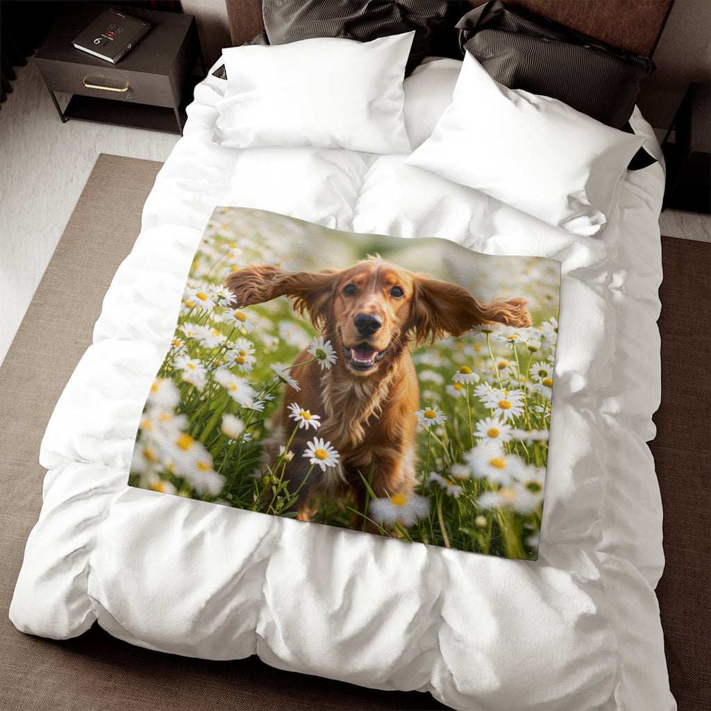 Sweatshirt Blanket – Plush Fleece Throw, 2 Size Options