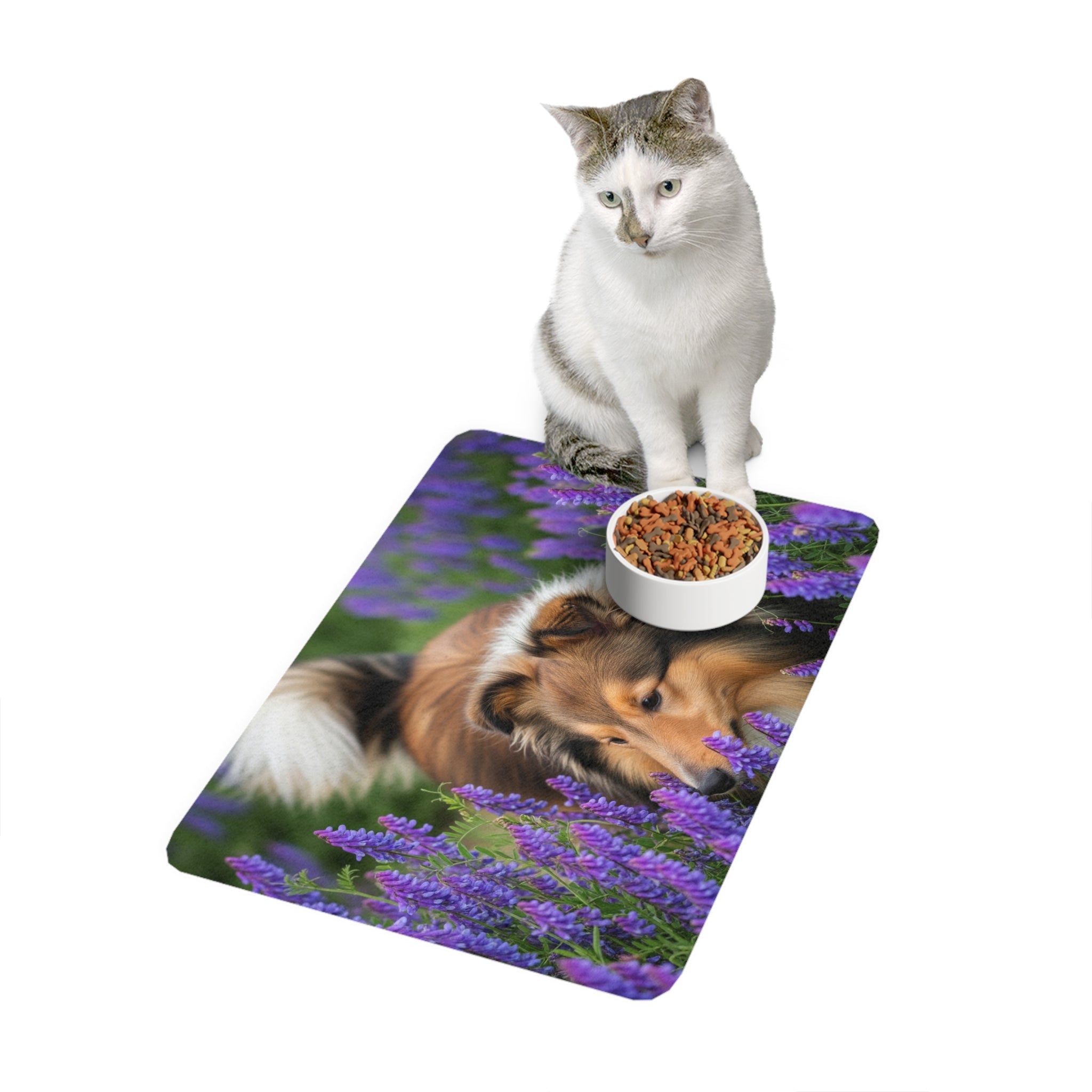 Non-Slip Pet Food Mat – Waterproof Feeding Mat for Dogs