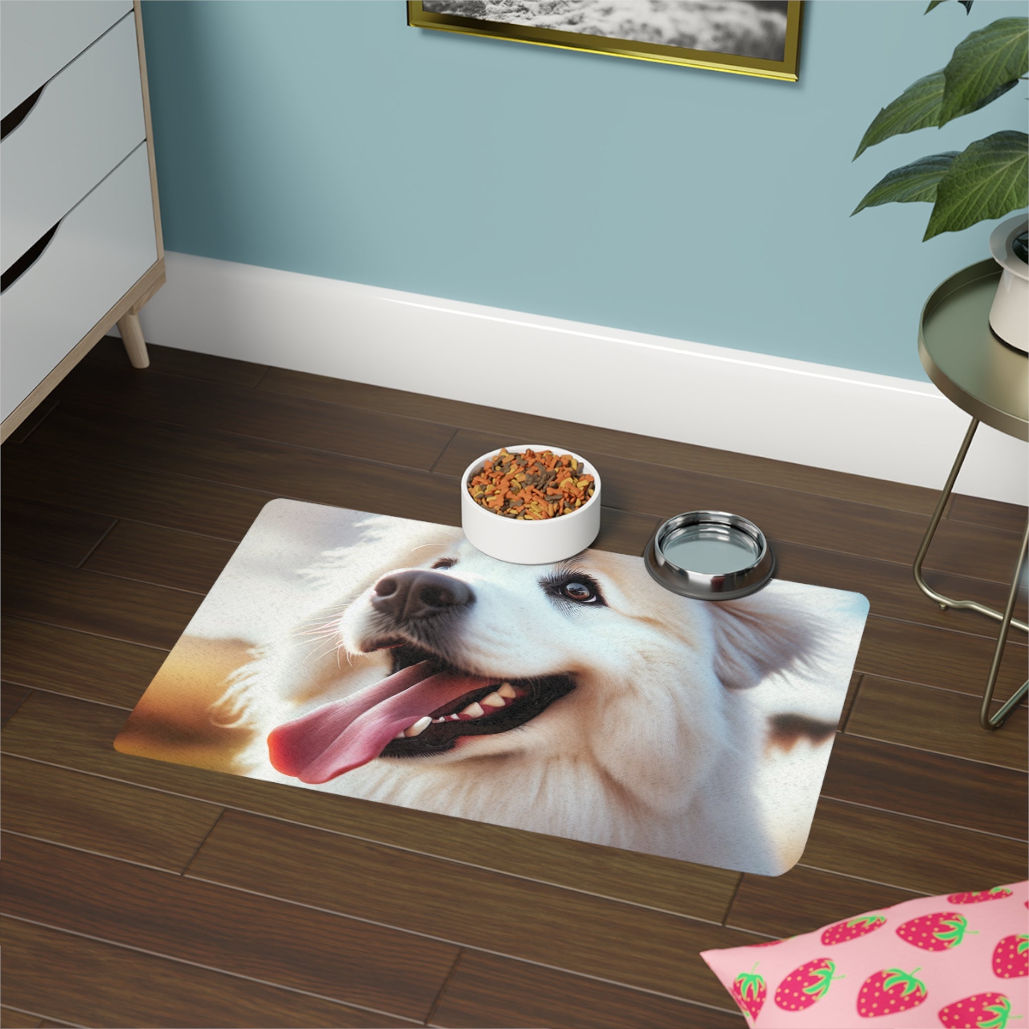 Non-Slip Pet Food Mat – Waterproof Feeding Mat for Dogs