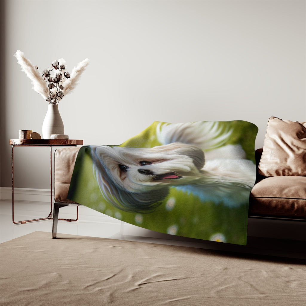 Sweatshirt Blanket – Plush Fleece Throw, 2 Size Options