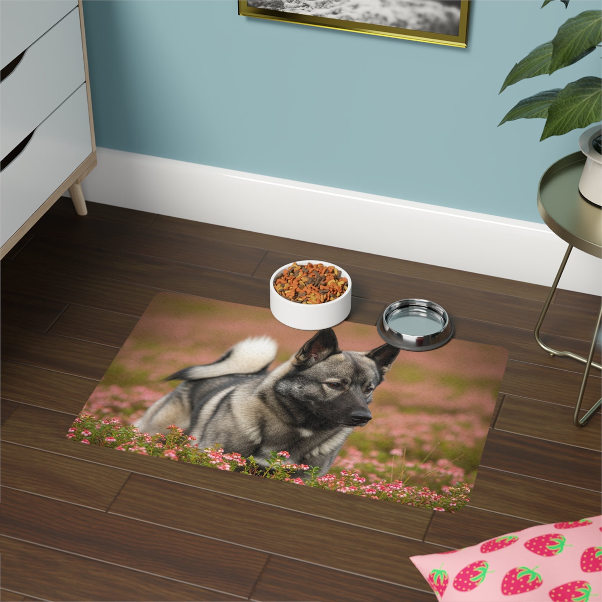 Non-Slip Pet Food Mat – Waterproof Feeding Mat for Dogs