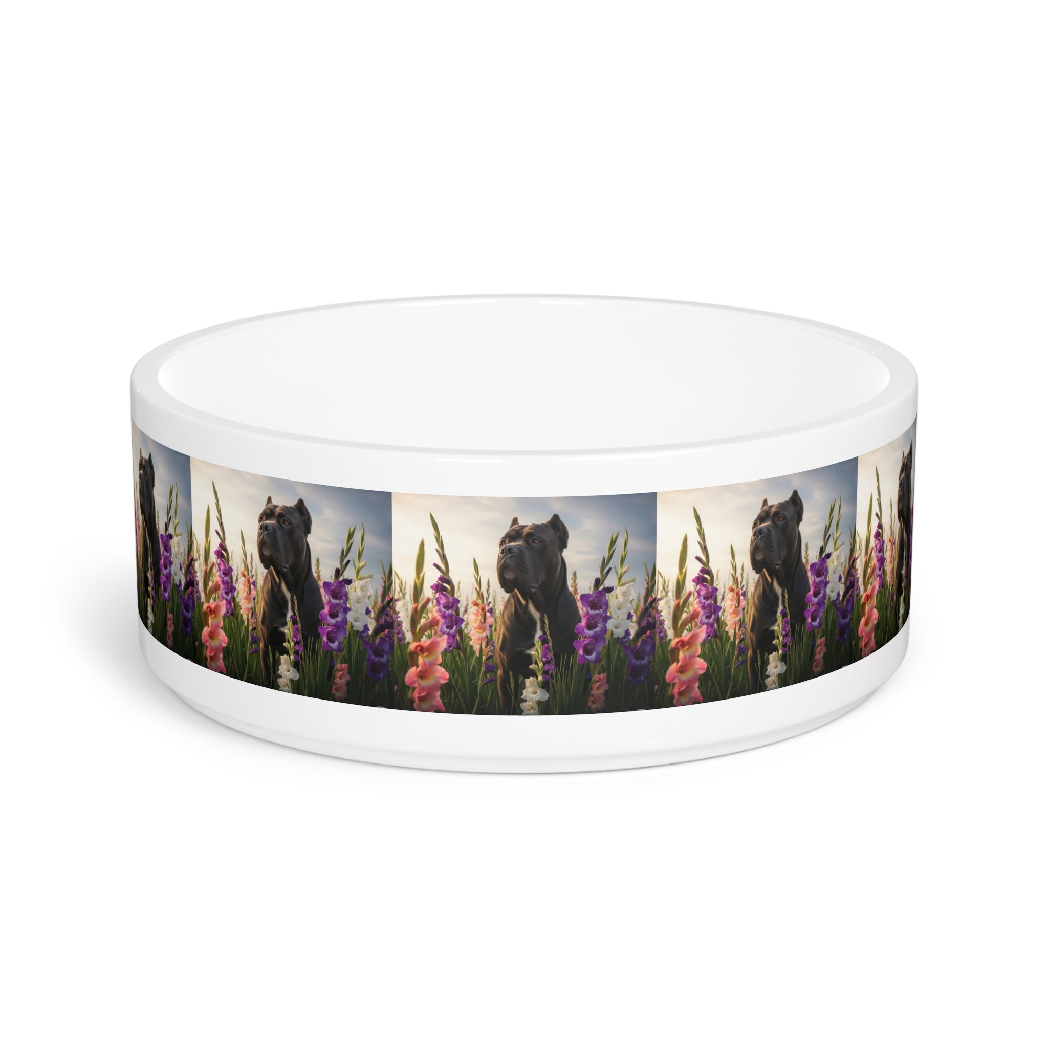 Ceramic Pet Bowl – 16 oz Dog Feeding Bowl