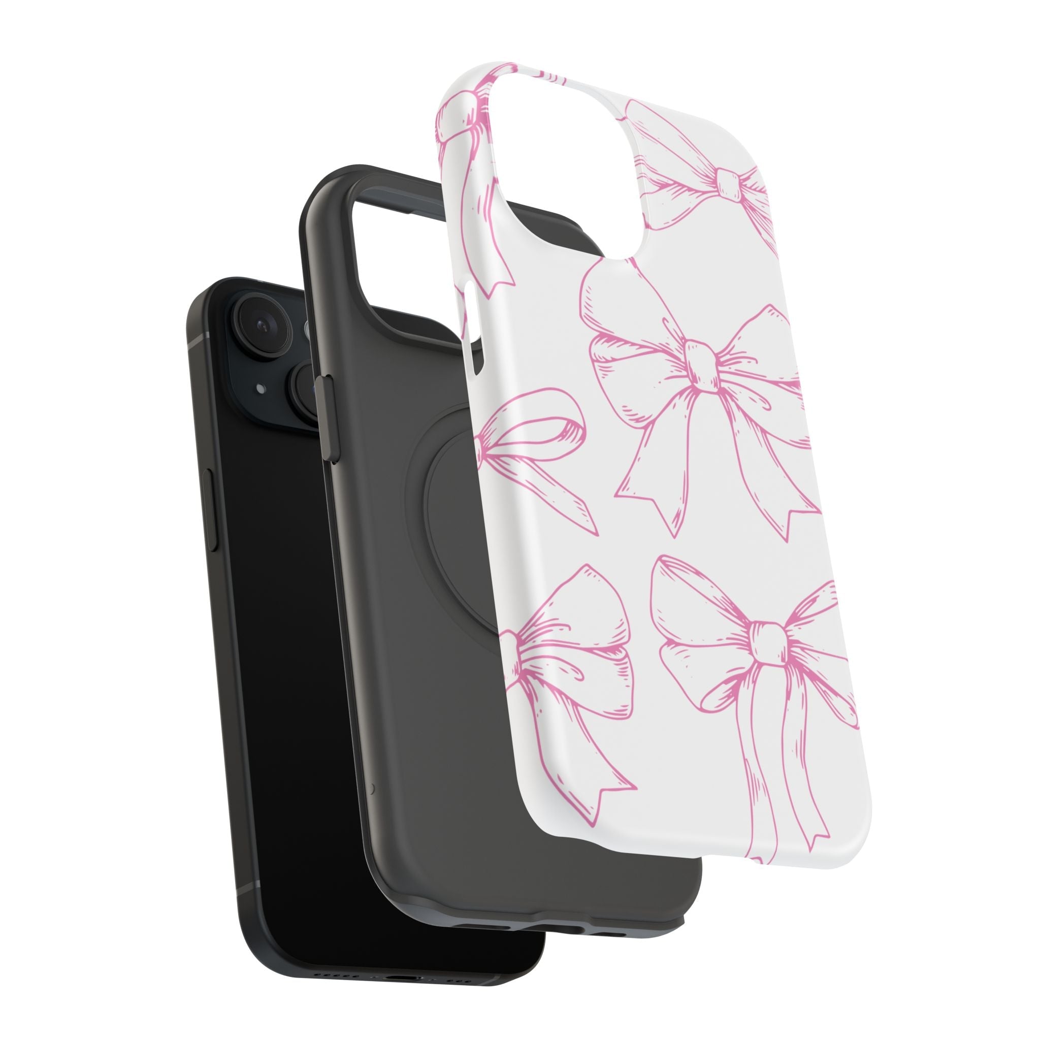 Customizable: Cute Bow Pattern Phone Case