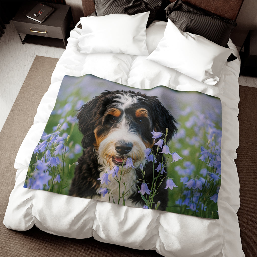 Sweatshirt Blanket – Plush Fleece Throw, 2 Size Options