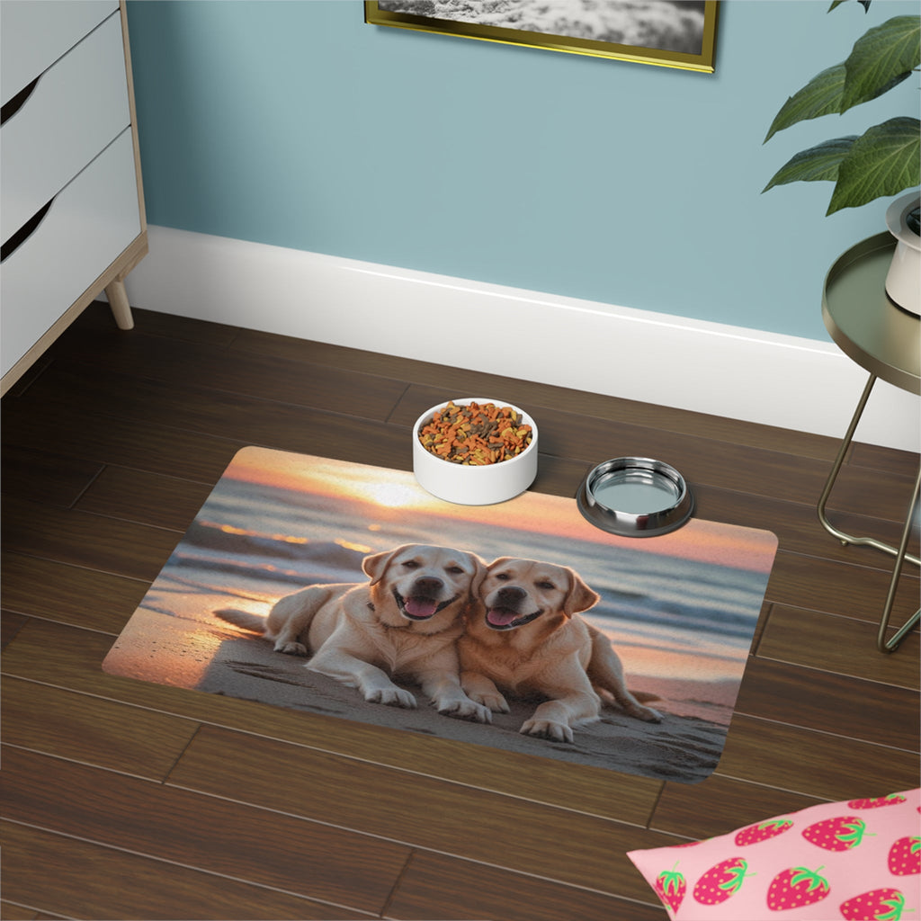 Non-Slip Pet Food Mat – Waterproof Feeding Mat for Dogs
