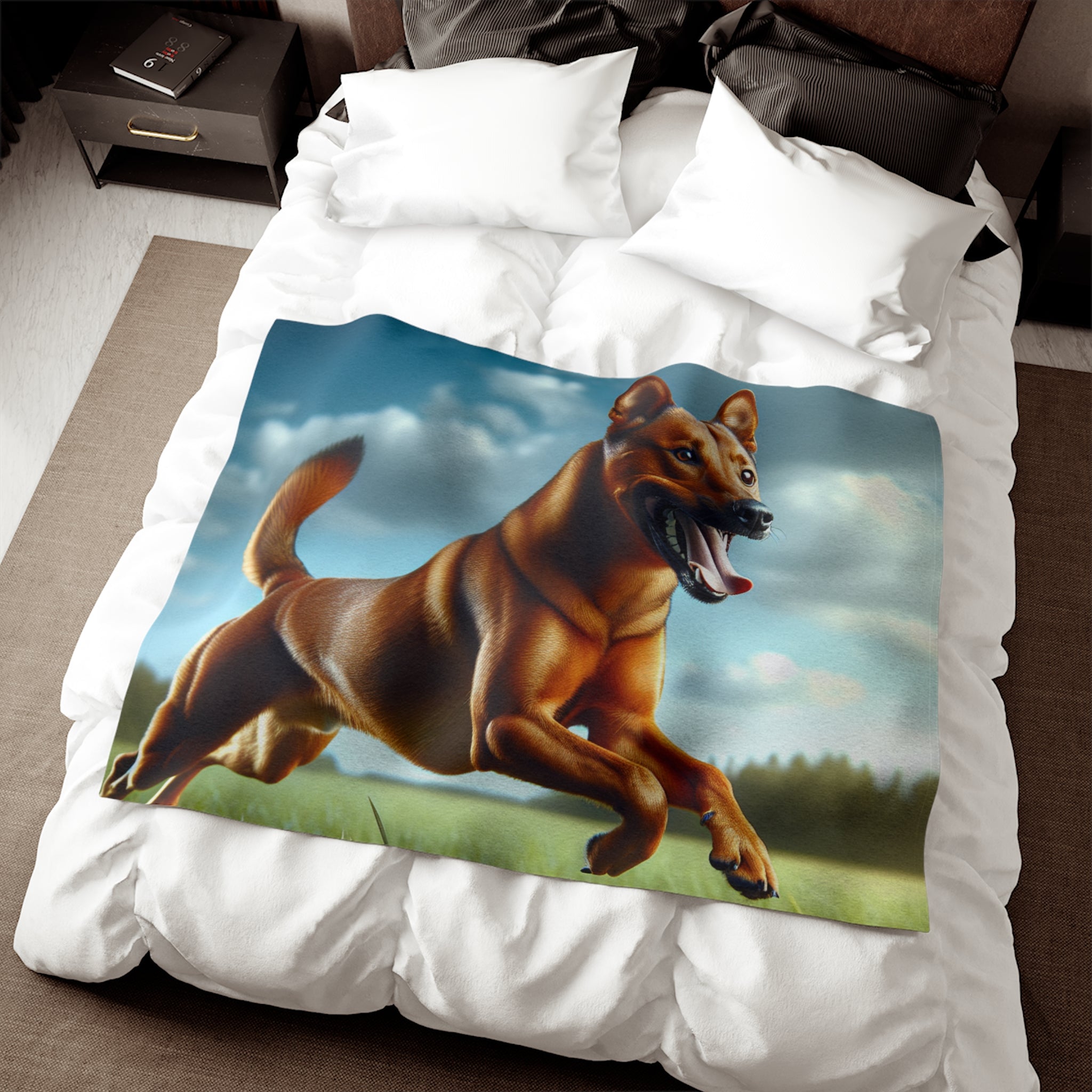Sweatshirt Blanket – Plush Fleece Throw, 2 Size Options