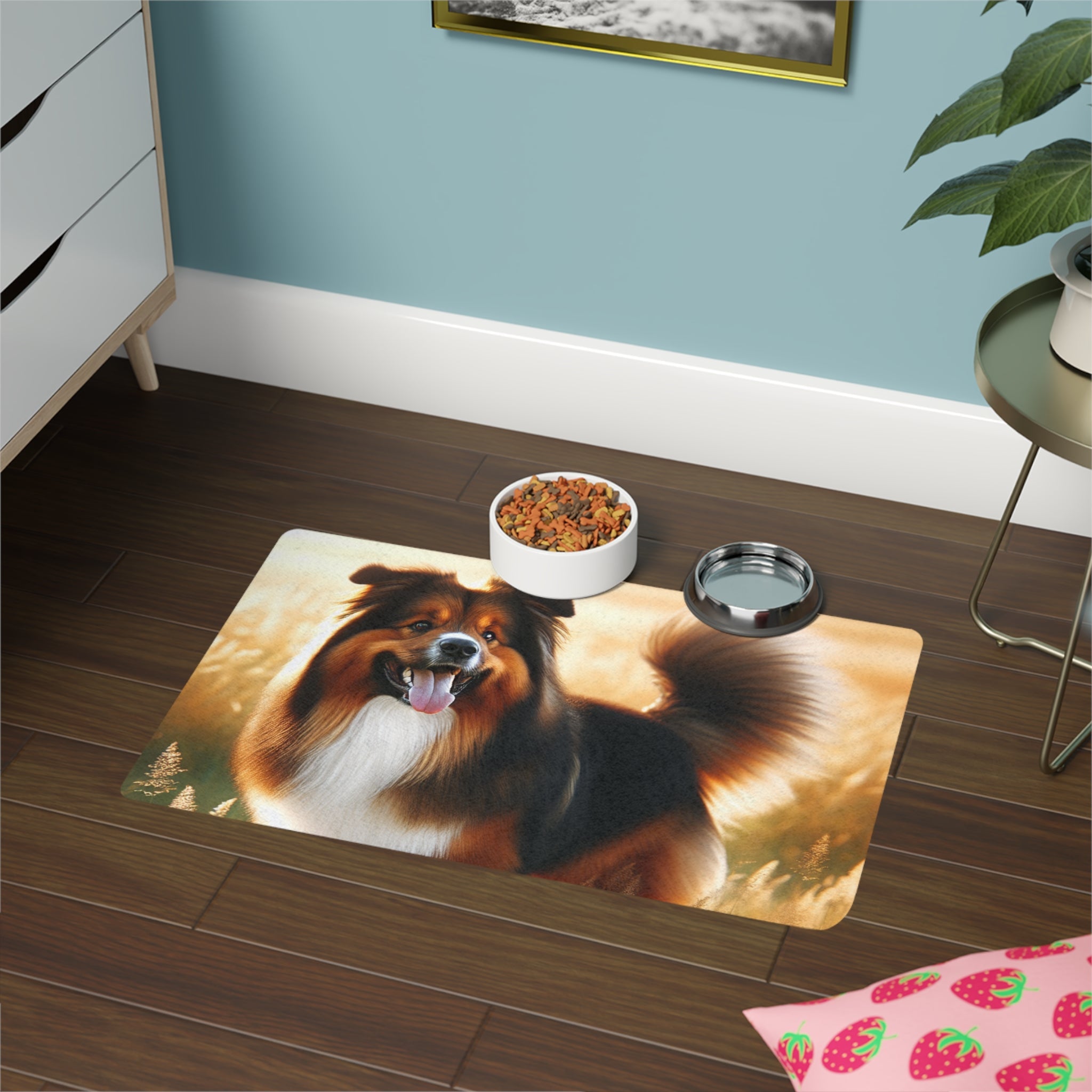 Non-Slip Pet Food Mat – Waterproof Feeding Mat for Dogs