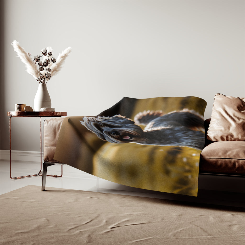 Sweatshirt Blanket – Plush Fleece Throw, 2 Size Options