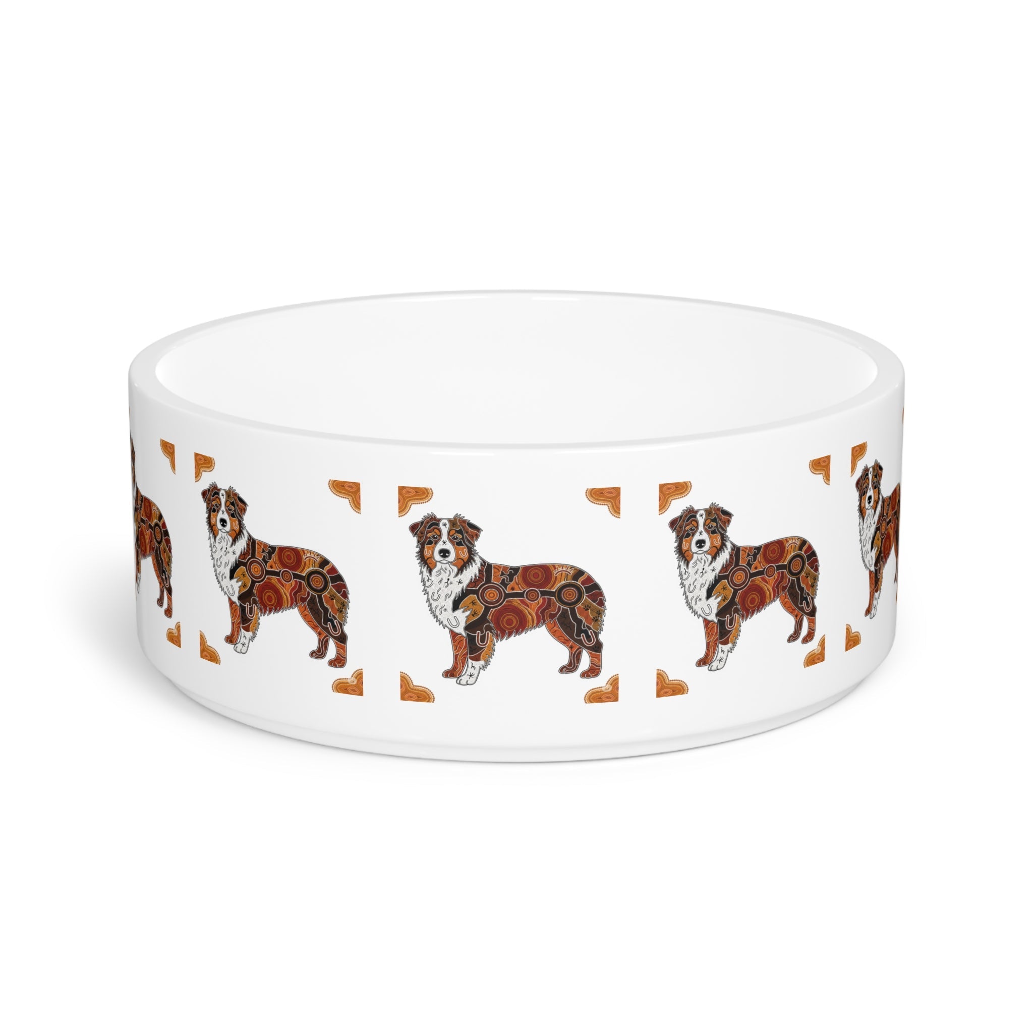 Ceramic Pet Bowl – 16 oz Dog Feeding Bowl
