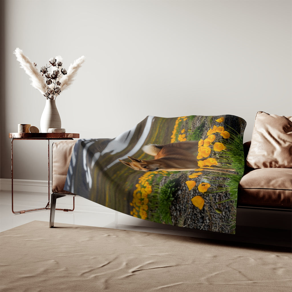 Sweatshirt Blanket – Plush Fleece Throw, 2 Size Options