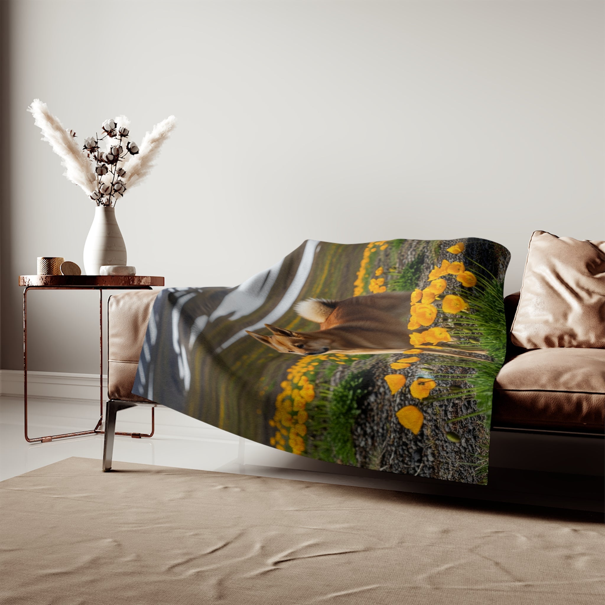 Sweatshirt Blanket – Plush Fleece Throw, 2 Size Options