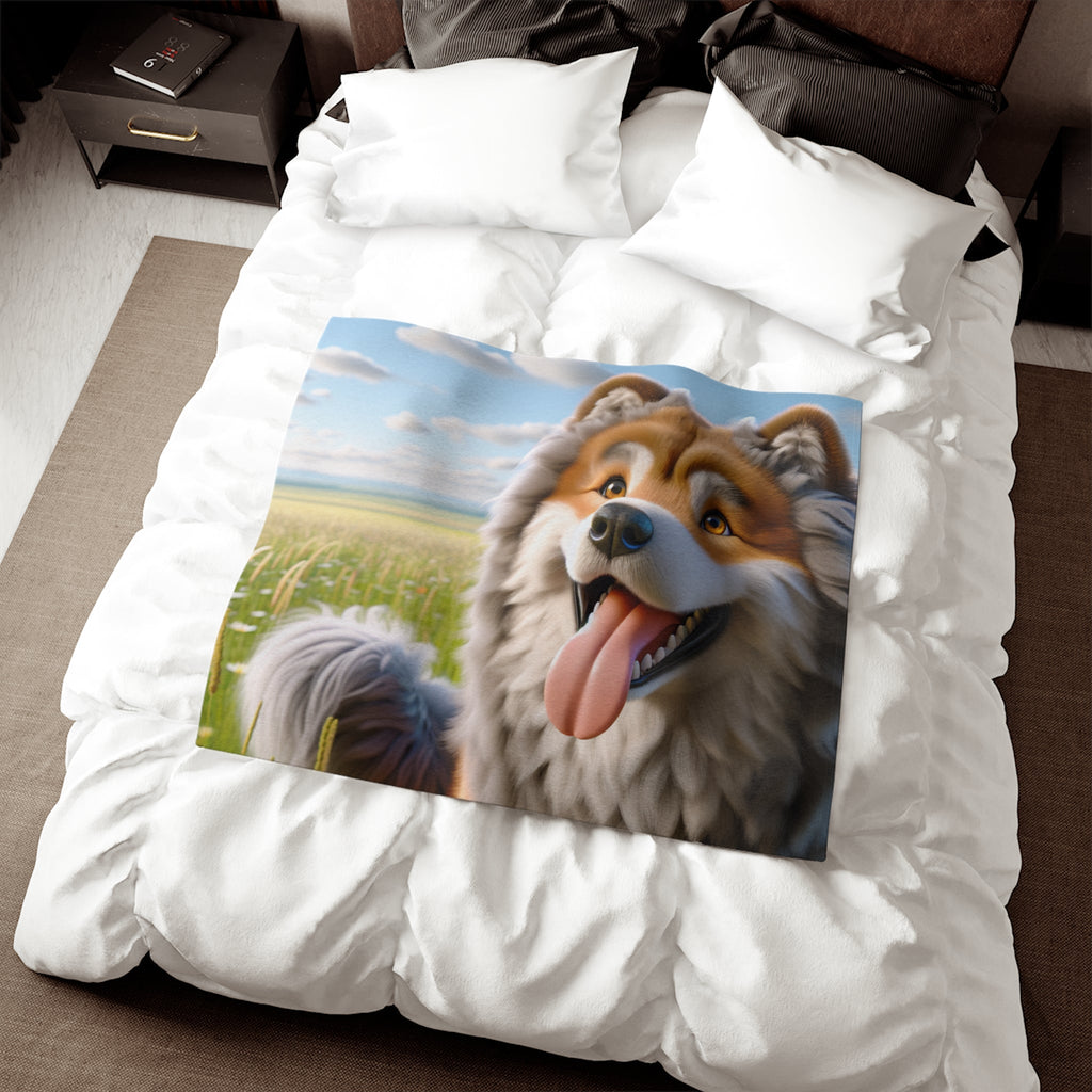 Sweatshirt Blanket – Plush Fleece Throw, 2 Size Options