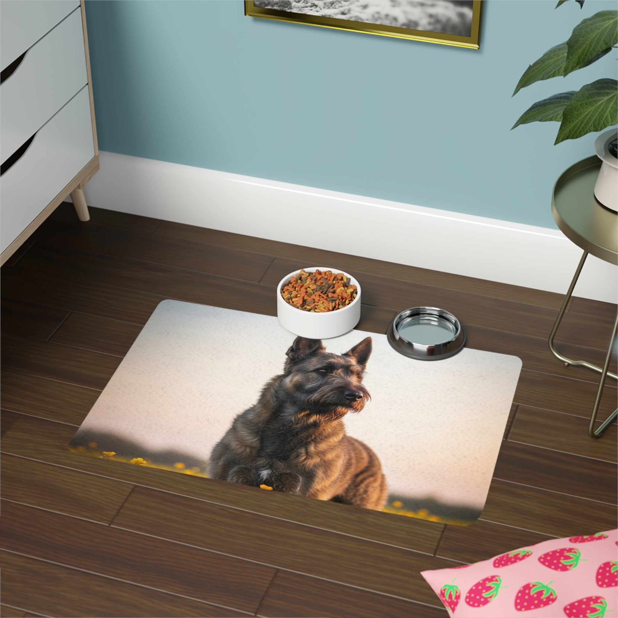 Non-Slip Pet Food Mat – Waterproof Feeding Mat for Dogs