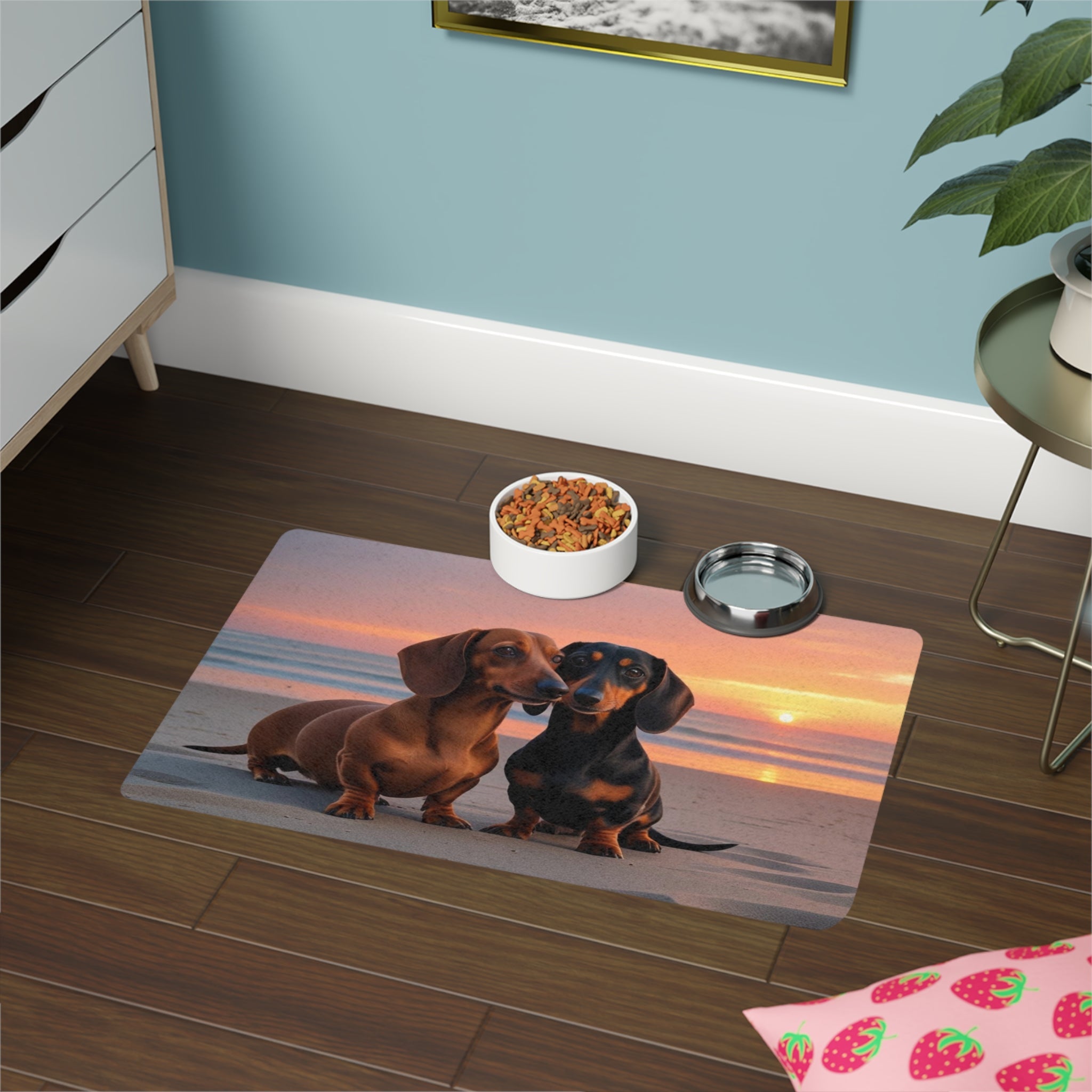 Non-Slip Pet Food Mat – Waterproof Feeding Mat for Dogs