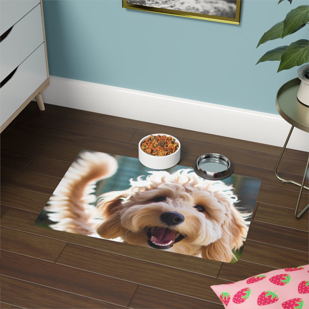 Non-Slip Pet Food Mat – Waterproof Feeding Mat for Dogs