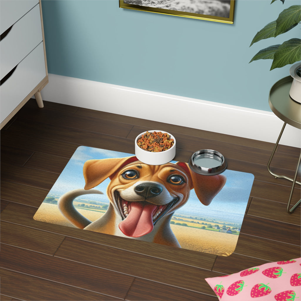 Non-Slip Pet Food Mat – Waterproof Feeding Mat for Dogs