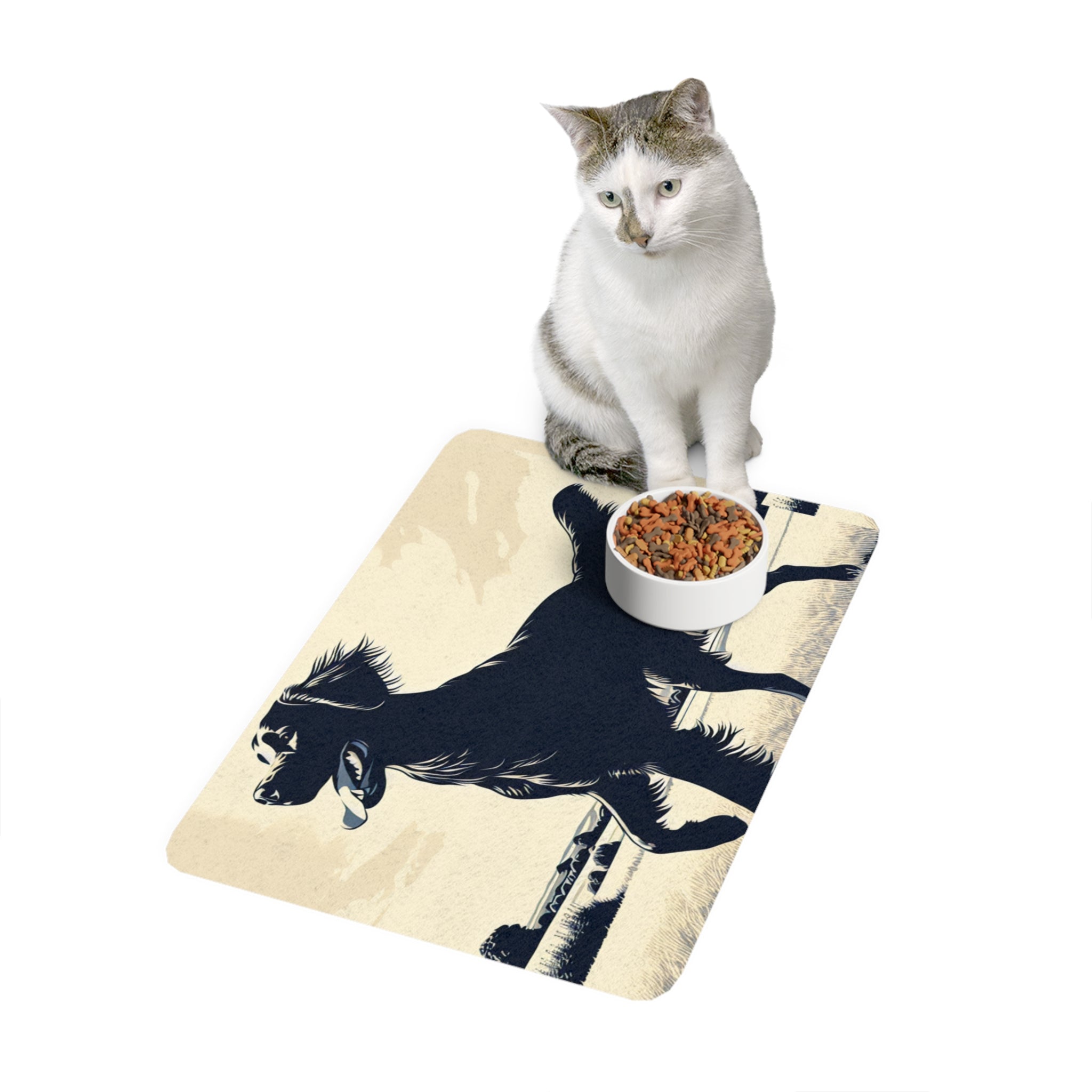 Non-Slip Pet Food Mat – Waterproof Feeding Mat for Dogs