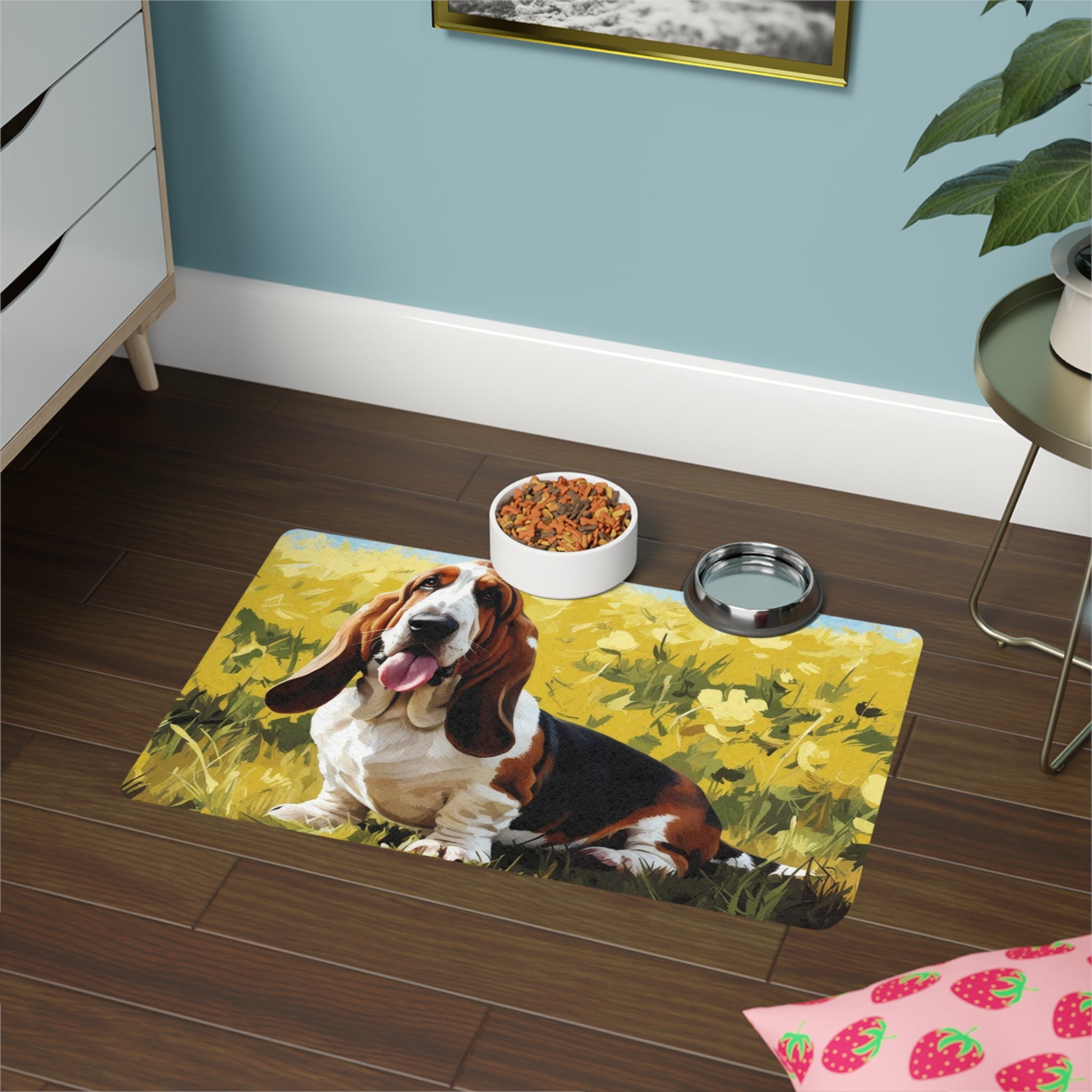 Non-Slip Pet Food Mat – Waterproof Feeding Mat for Dogs