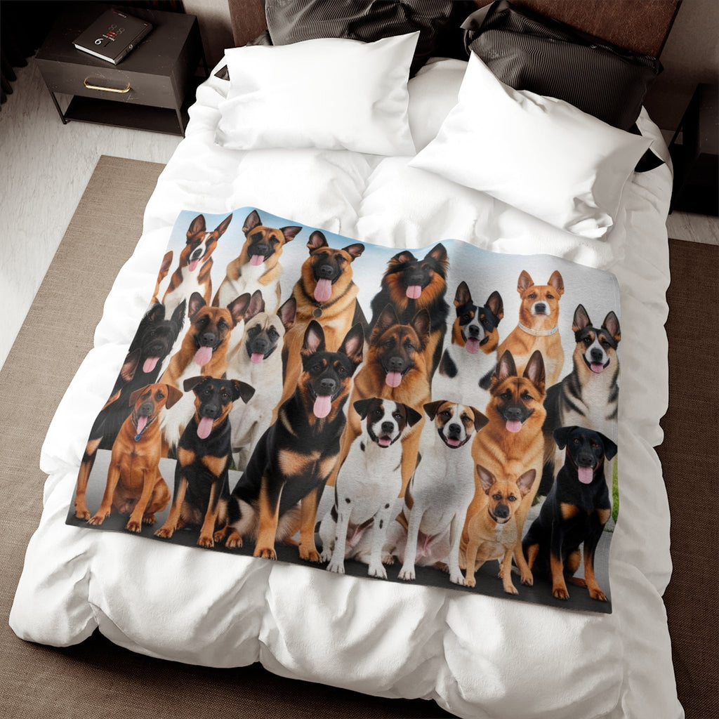 Sweatshirt Blanket – Plush Fleece Throw, 2 Size Options