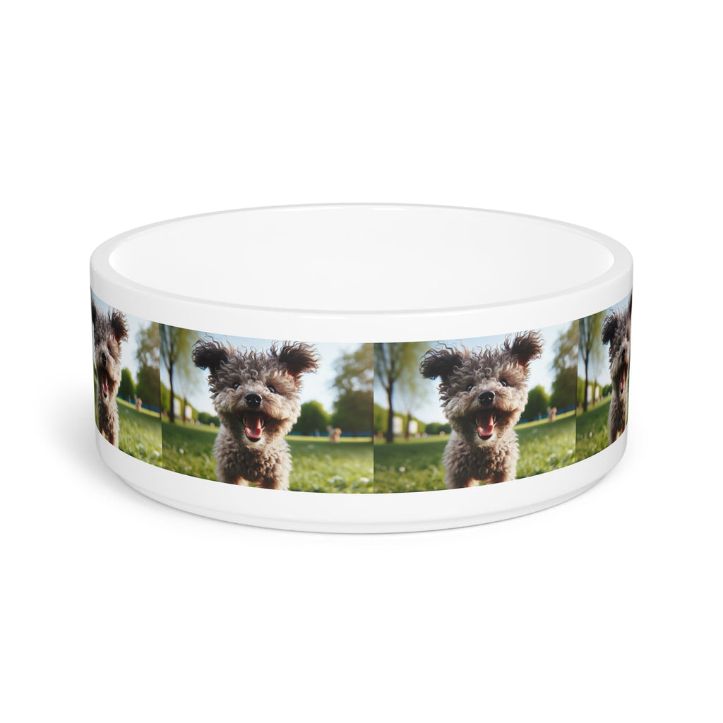 Ceramic Pet Bowl – 16 oz Dog Feeding Bowl