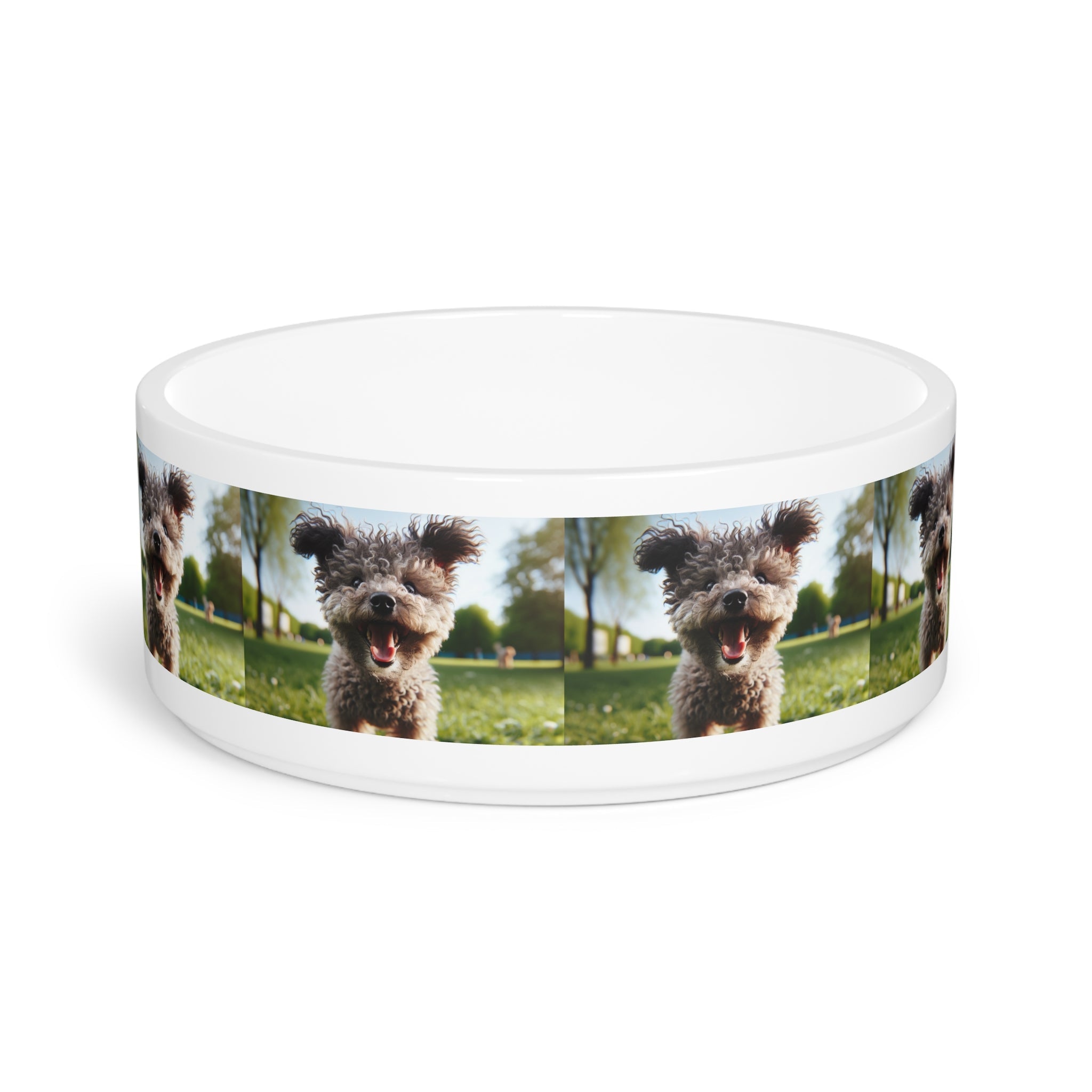 Ceramic Pet Bowl – 16 oz Dog Feeding Bowl