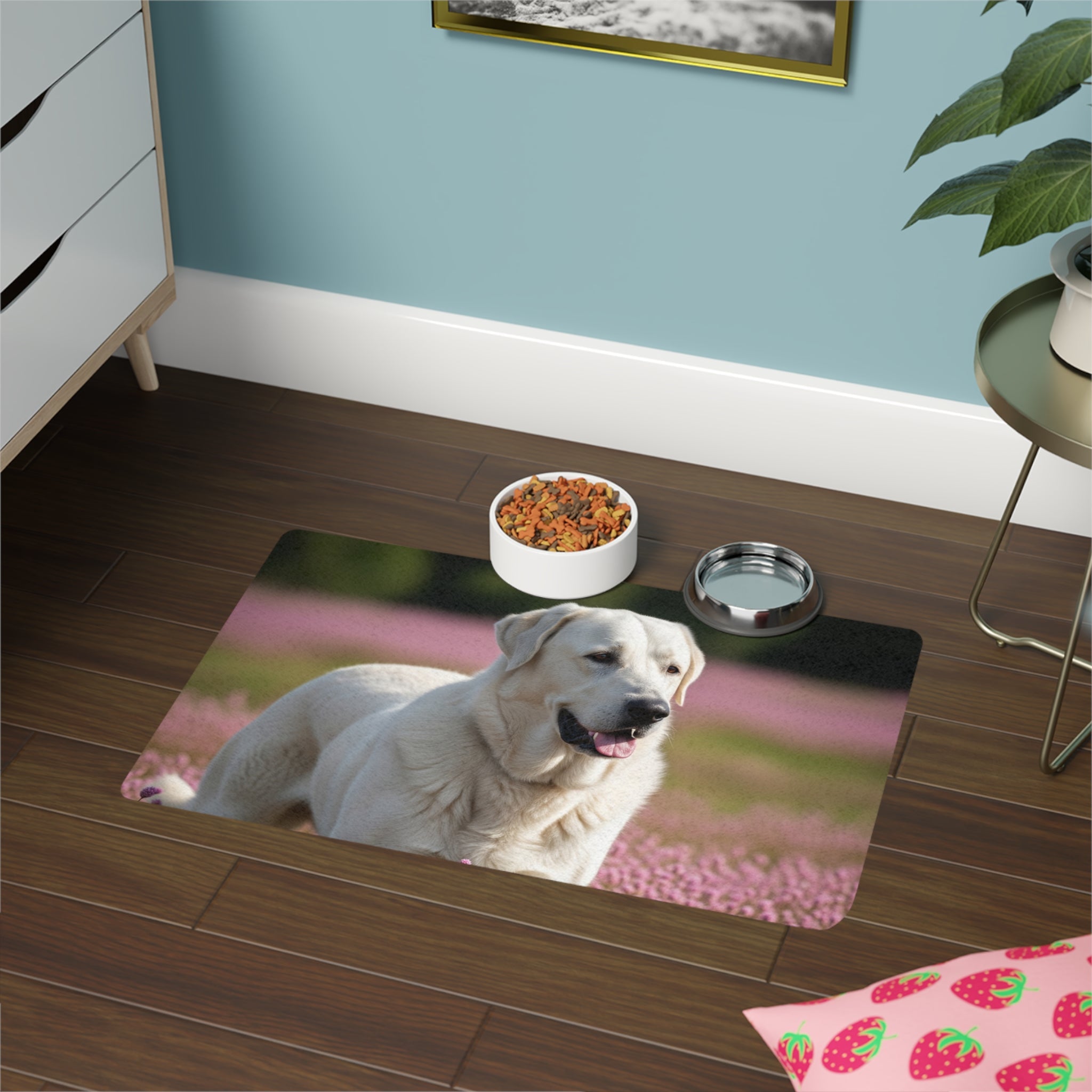 Non-Slip Pet Food Mat – Waterproof Feeding Mat for Dogs