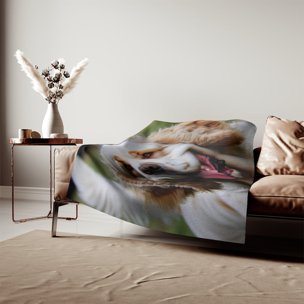 Sweatshirt Blanket – Plush Fleece Throw, 2 Size Options