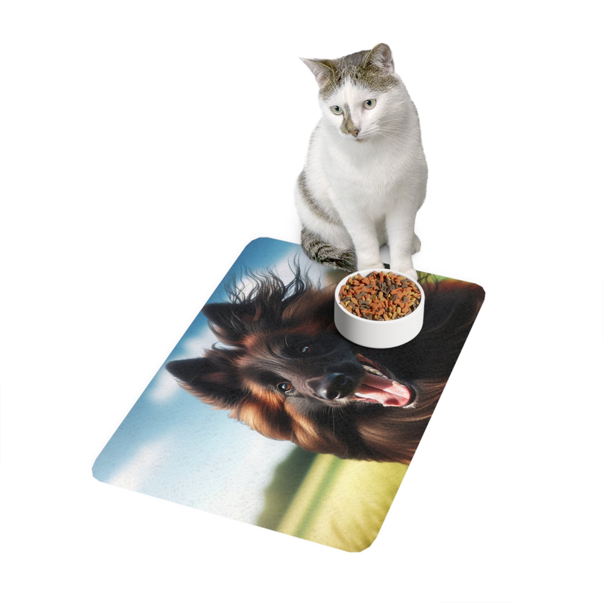 Non-Slip Pet Food Mat – Waterproof Feeding Mat for Dogs