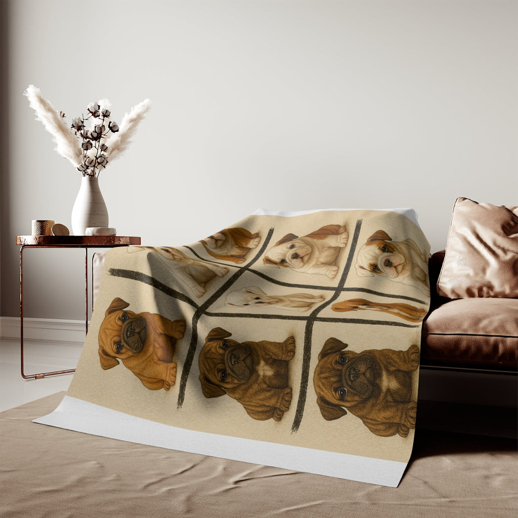 Sweatshirt Blanket – Plush Fleece Throw, 2 Size Options