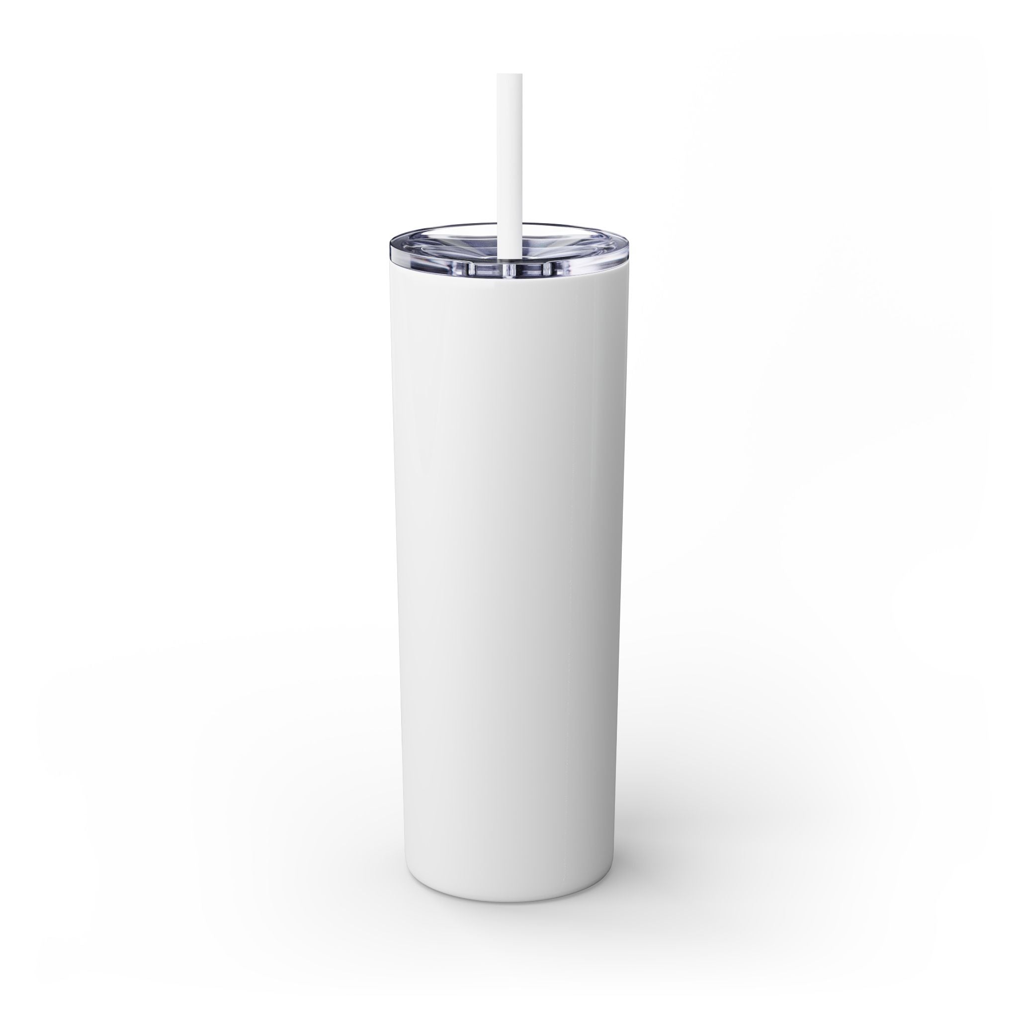 Customizable: Girly Book Club Skinny Tumbler with Straw, 20oz | Perfect for Events, Gifts, Coffee, and Summer Drinks