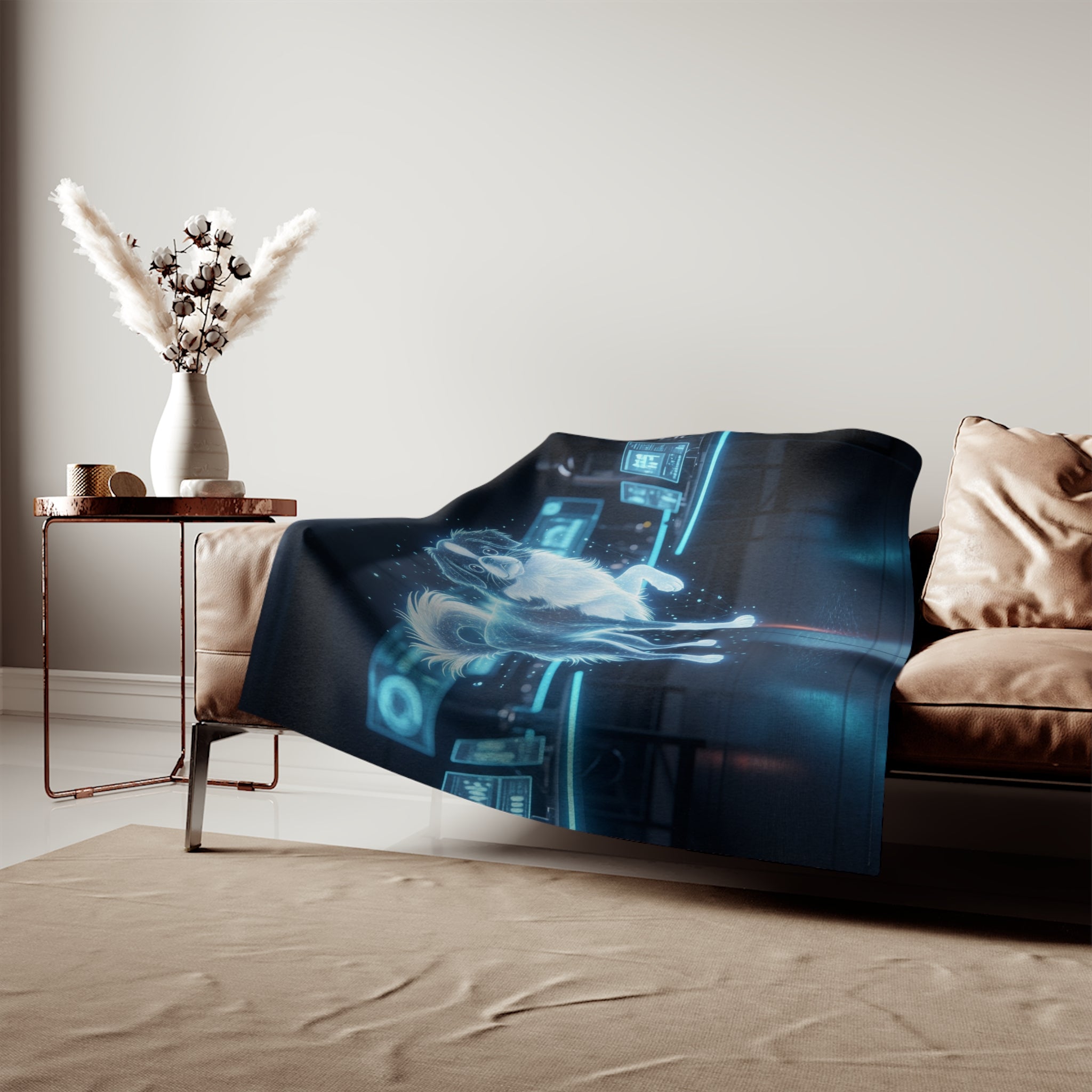 Sweatshirt Blanket – Plush Fleece Throw, 2 Size Options