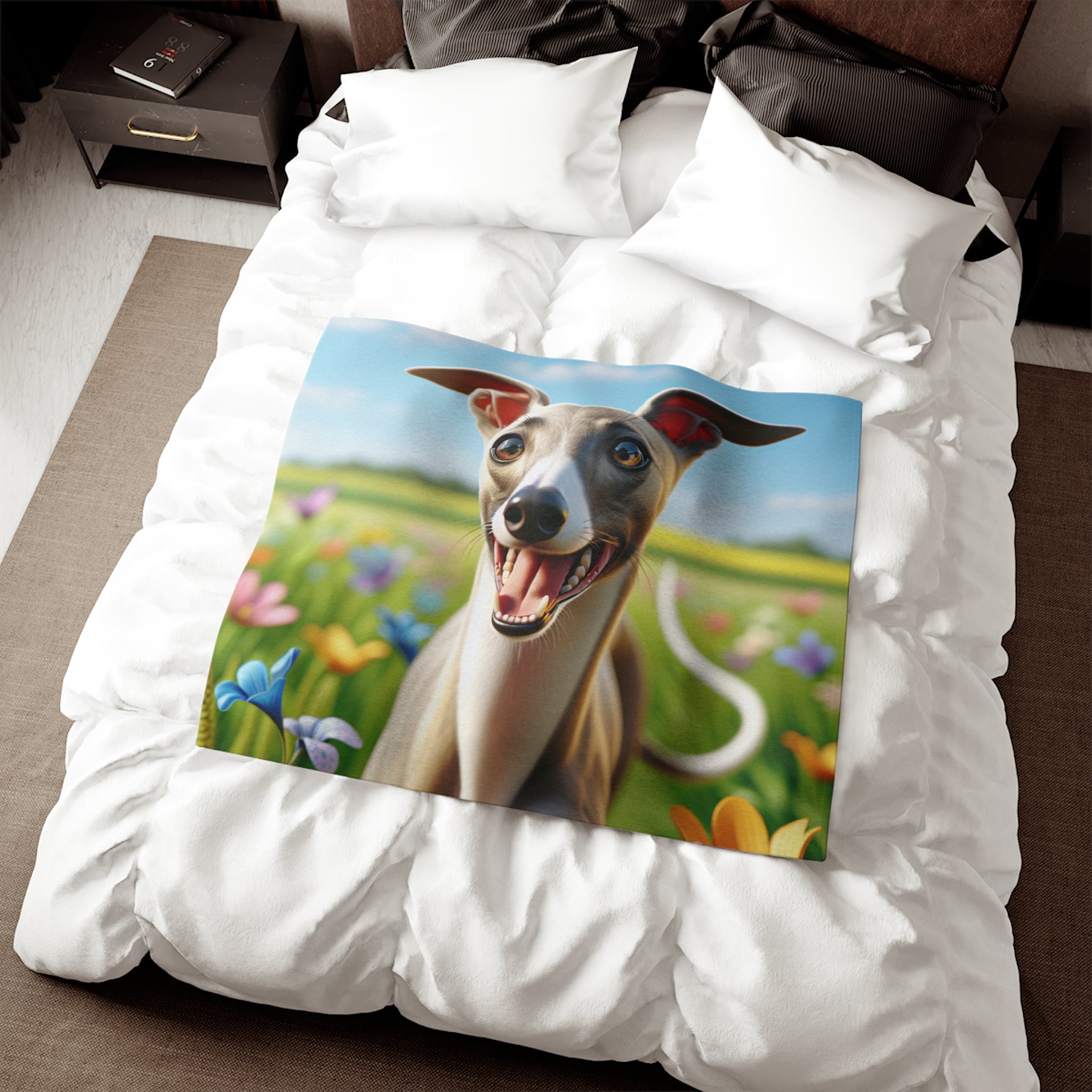 Sweatshirt Blanket – Plush Fleece Throw, 2 Size Options