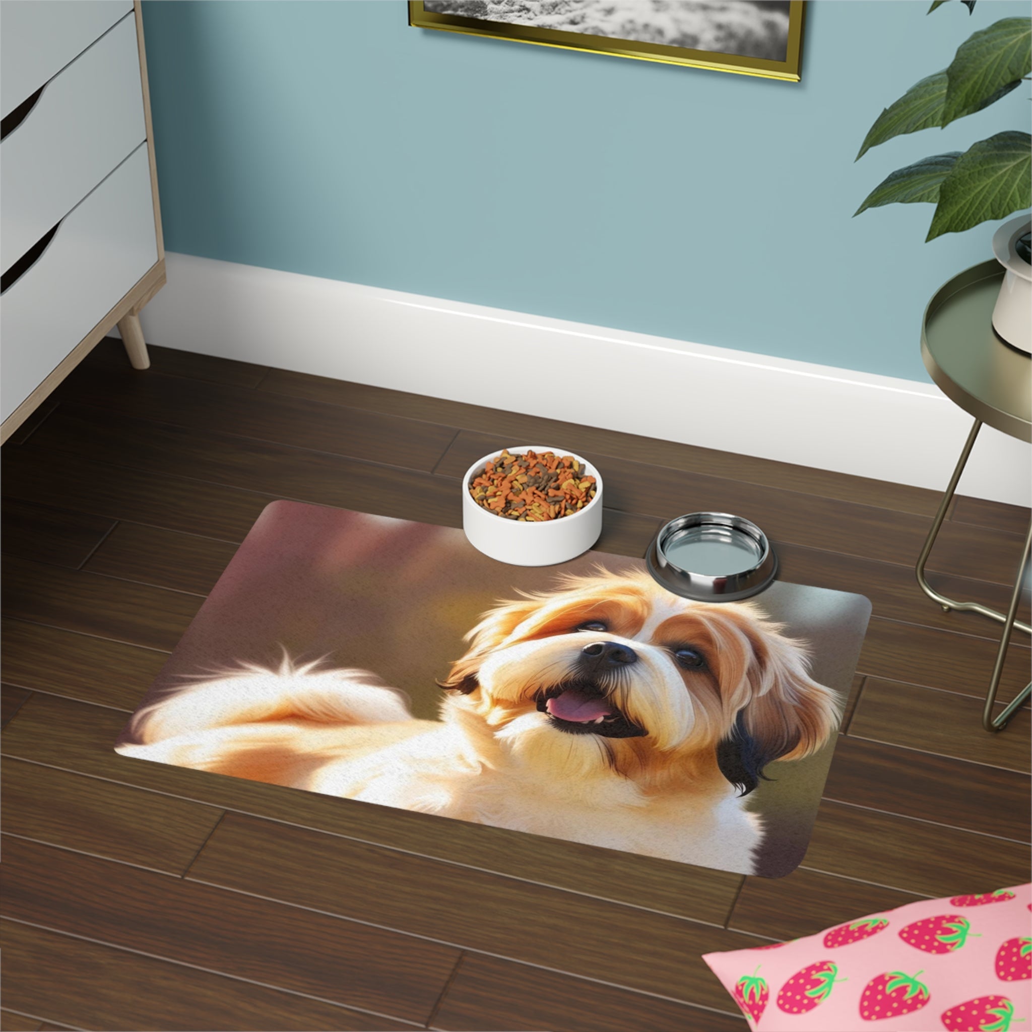 Non-Slip Pet Food Mat – Waterproof Feeding Mat for Dogs