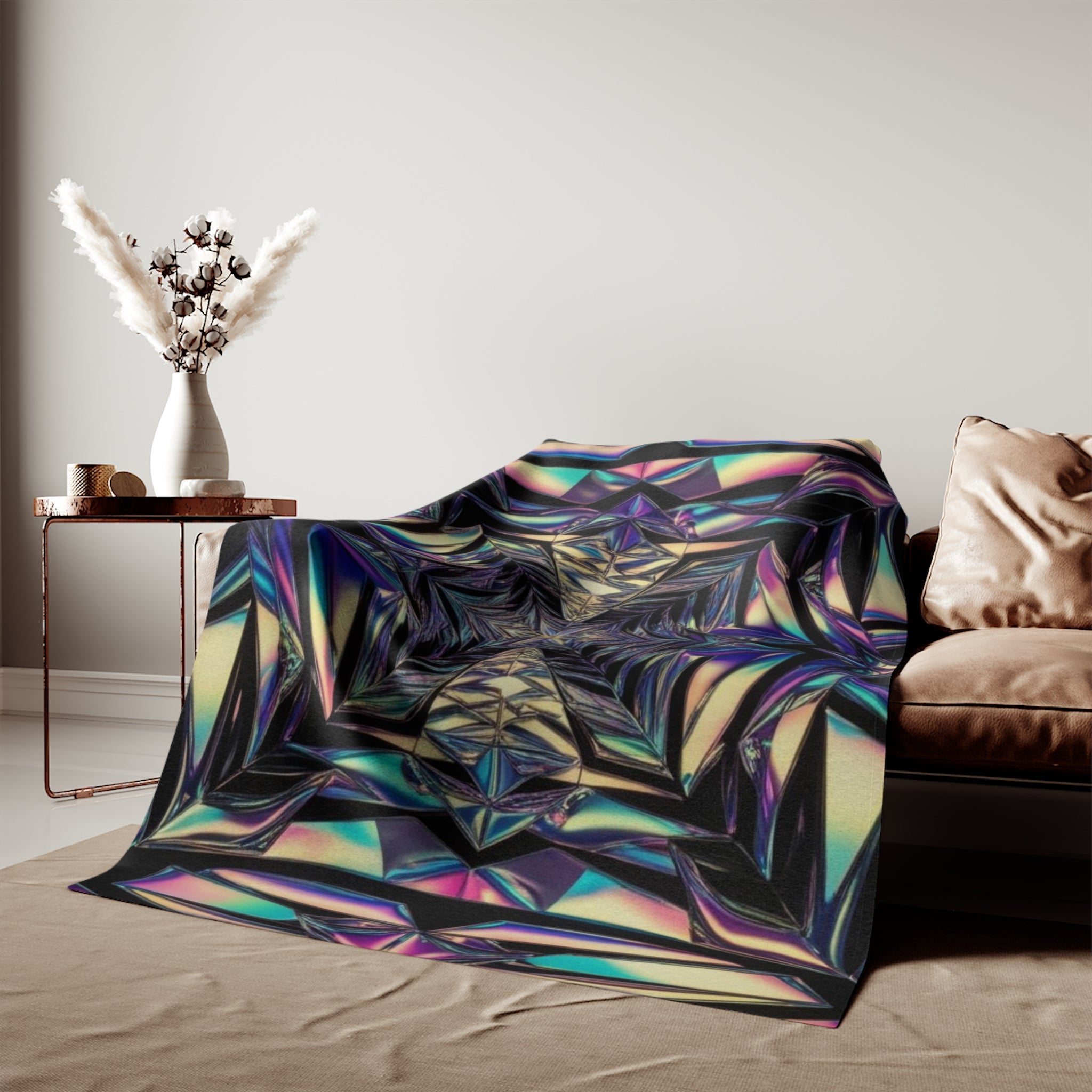 Sweatshirt Blanket – Plush Fleece Throw, 2 Size Options
