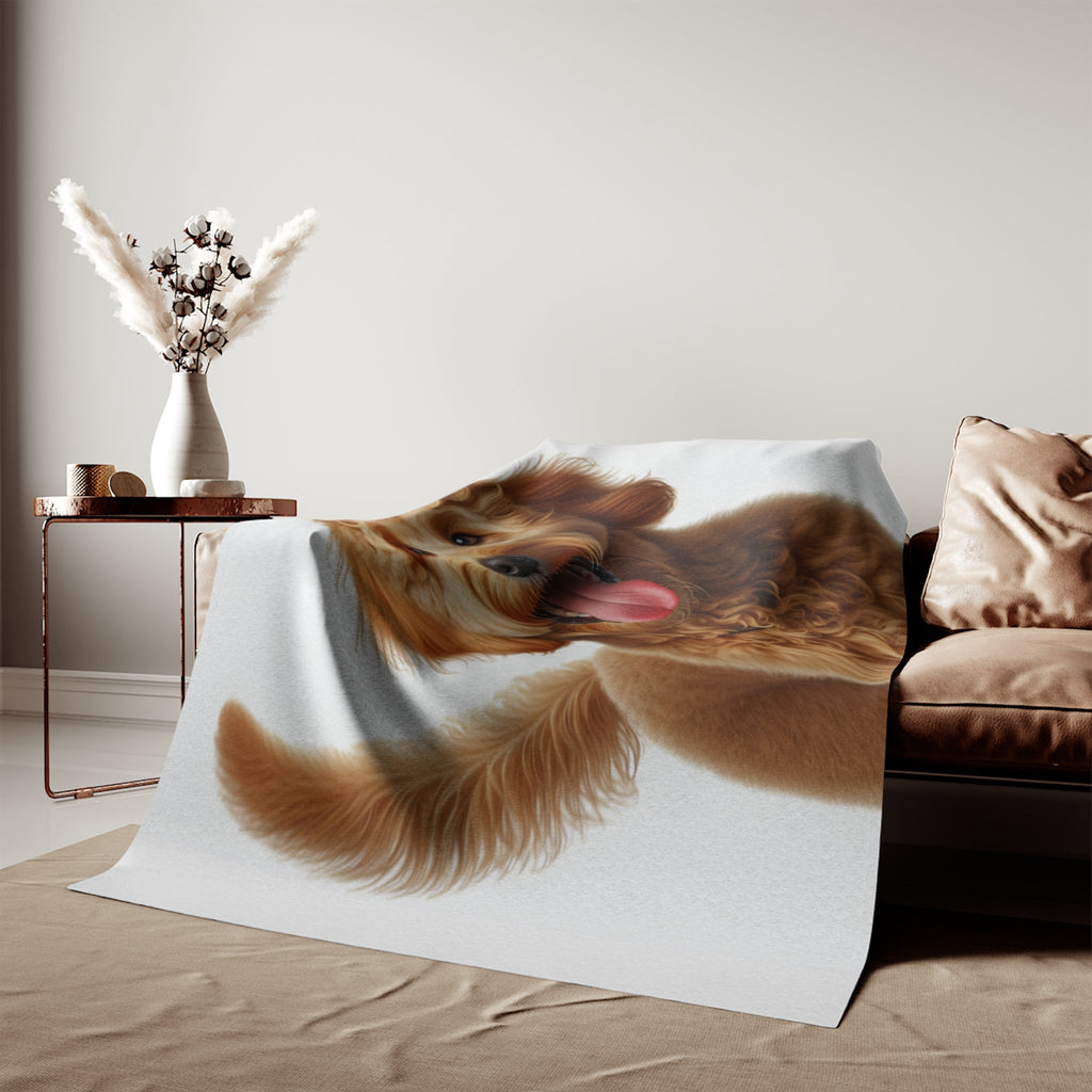 Sweatshirt Blanket – Plush Fleece Throw, 2 Size Options