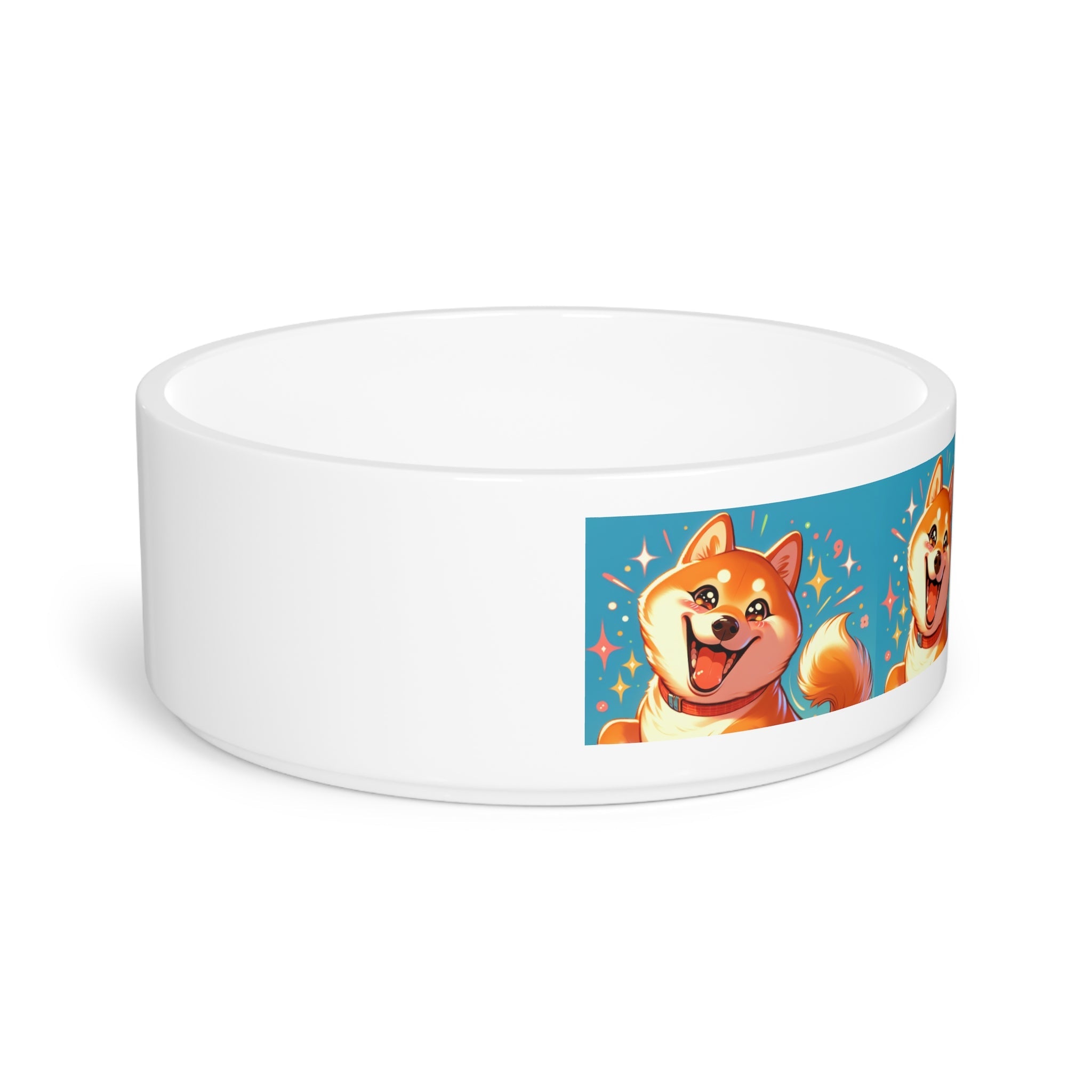 Ceramic Pet Bowl – 16 oz Dog Feeding Bowl