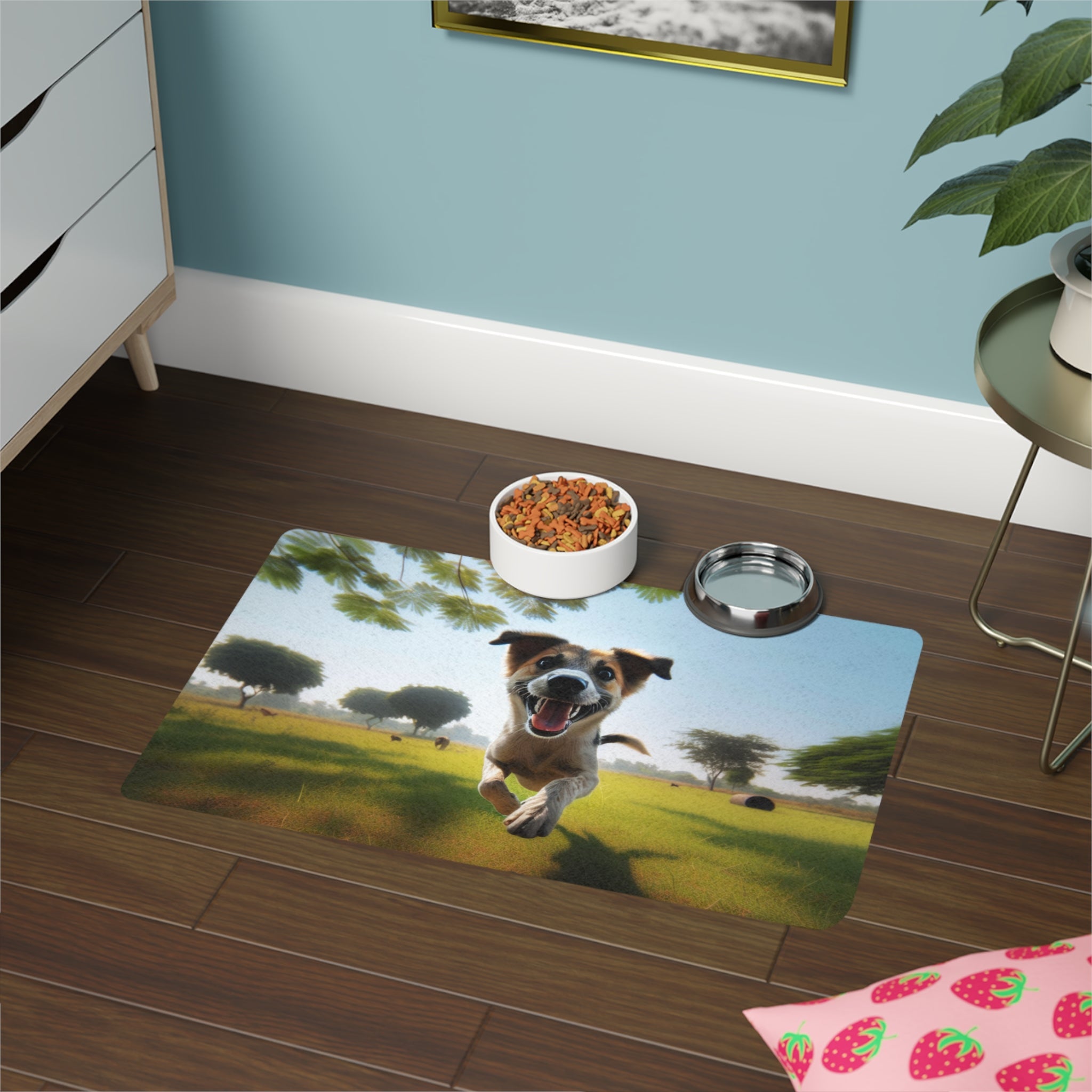 Non-Slip Pet Food Mat – Waterproof Feeding Mat for Dogs