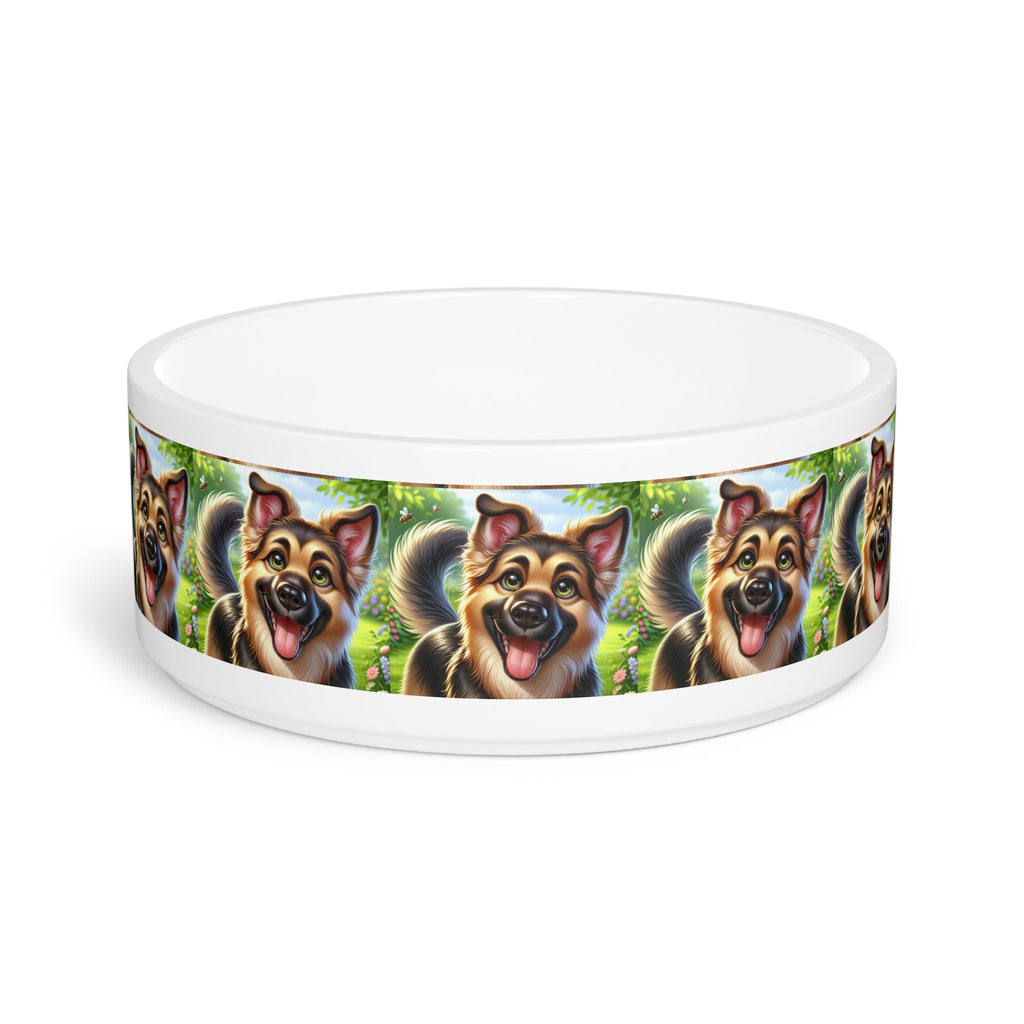 Ceramic Pet Bowl – 16 oz Dog Feeding Bowl