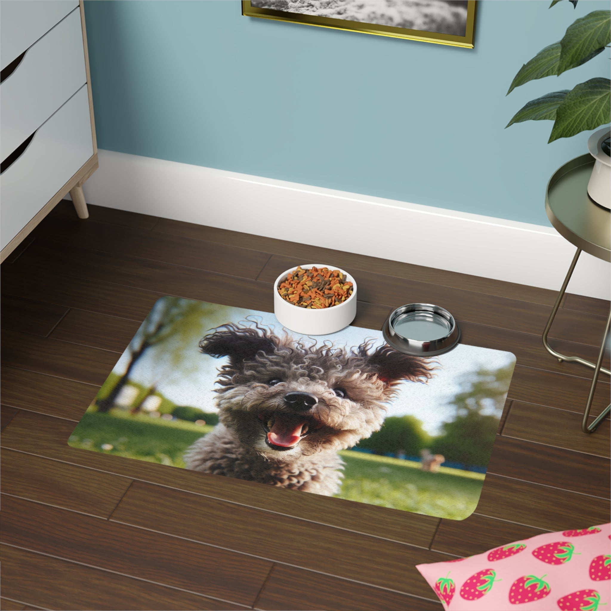Non-Slip Pet Food Mat – Waterproof Feeding Mat for Dogs