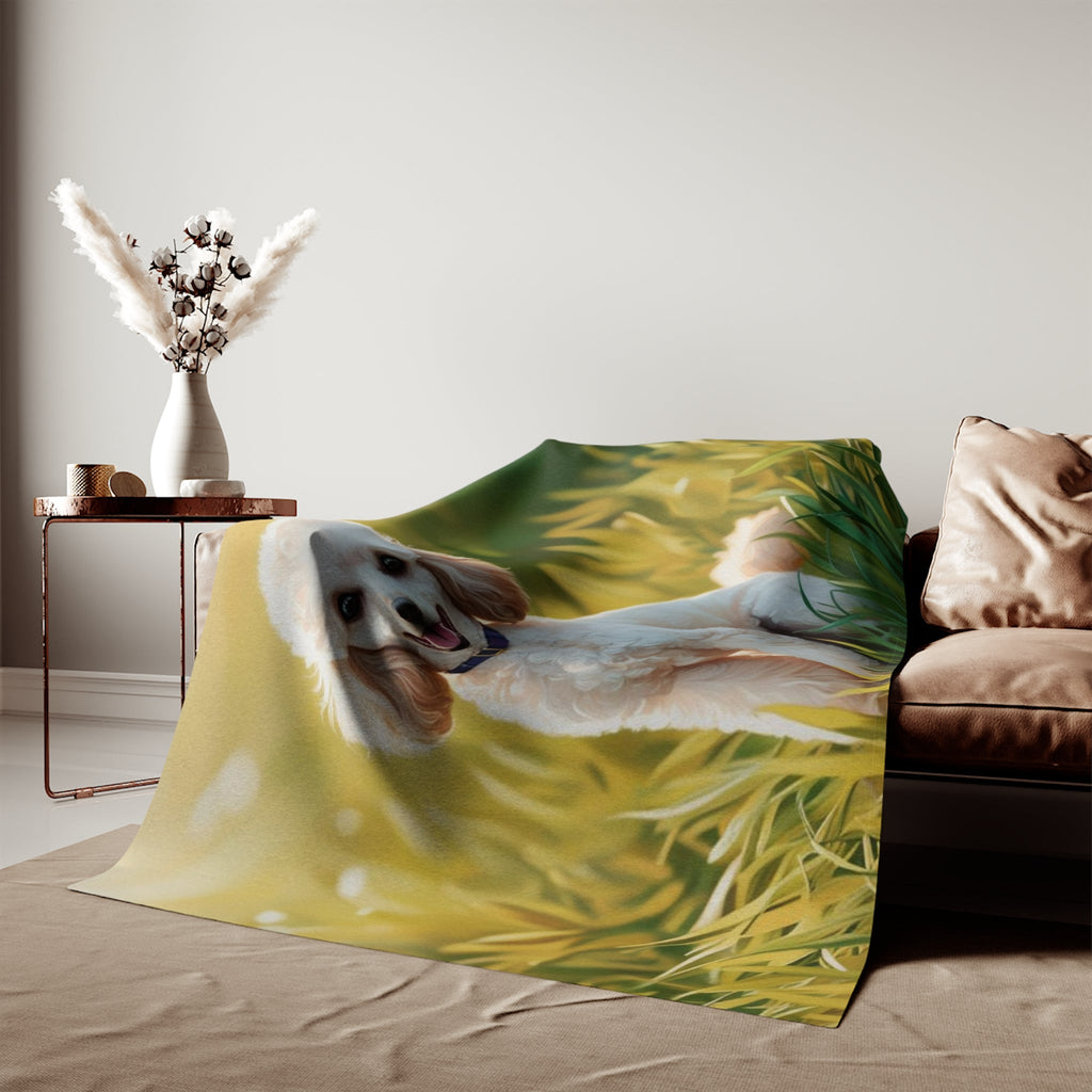 Sweatshirt Blanket – Plush Fleece Throw, 2 Size Options