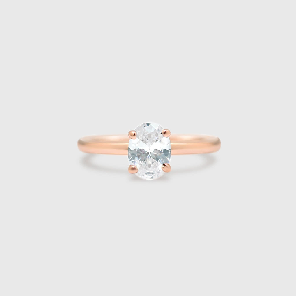 "Valentina" Ring- Moissanite Collection