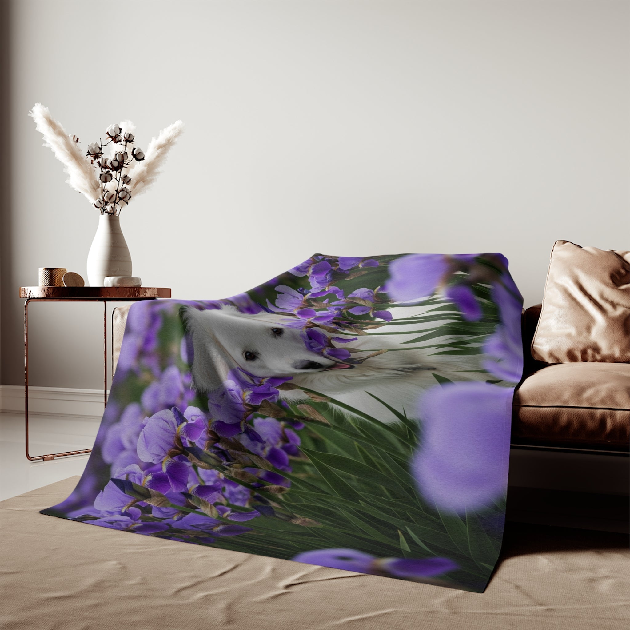 Sweatshirt Blanket – Plush Fleece Throw, 2 Size Options