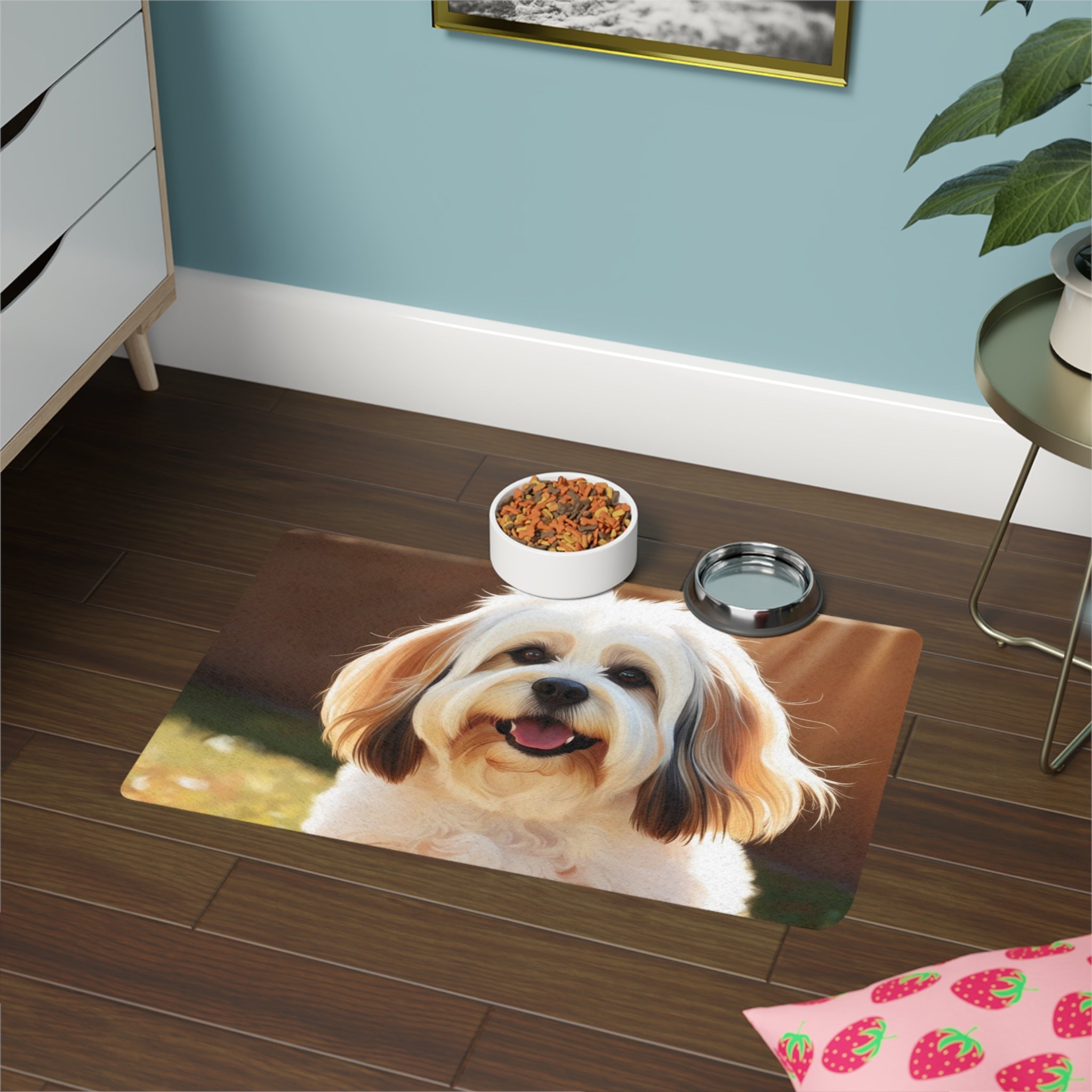 Non-Slip Pet Food Mat – Waterproof Feeding Mat for Dogs