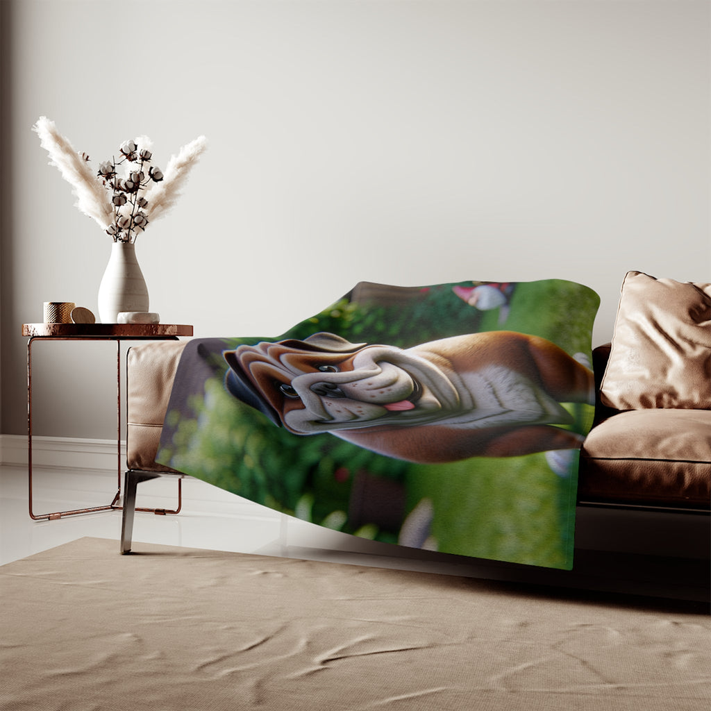 Sweatshirt Blanket – Plush Fleece Throw, 2 Size Options
