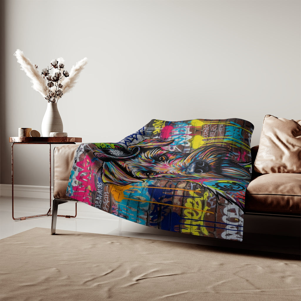 Sweatshirt Blanket – Plush Fleece Throw, 2 Size Options
