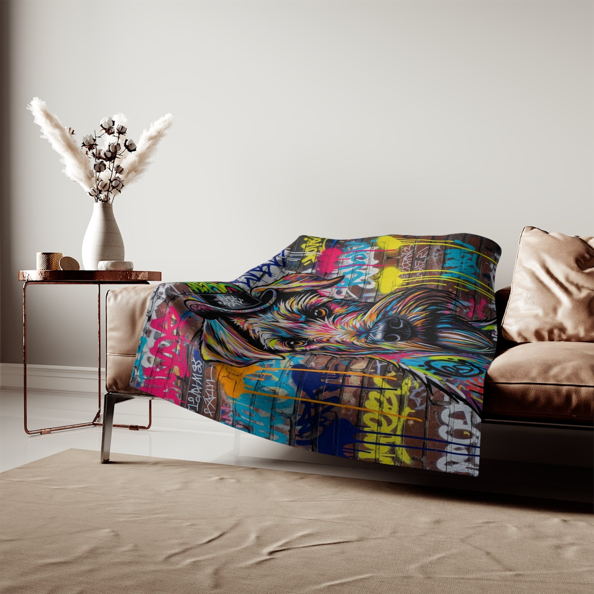Sweatshirt Blanket – Plush Fleece Throw, 2 Size Options