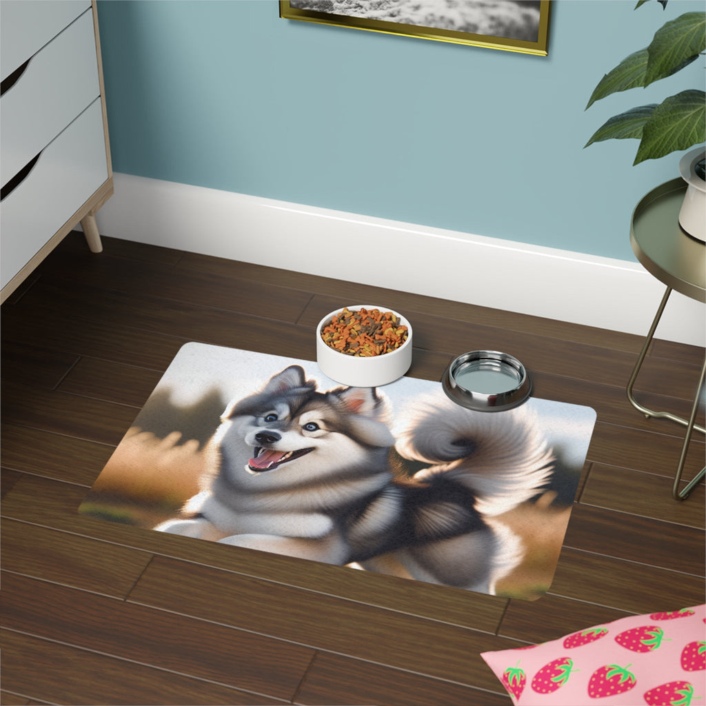 Non-Slip Pet Food Mat – Waterproof Feeding Mat for Dogs