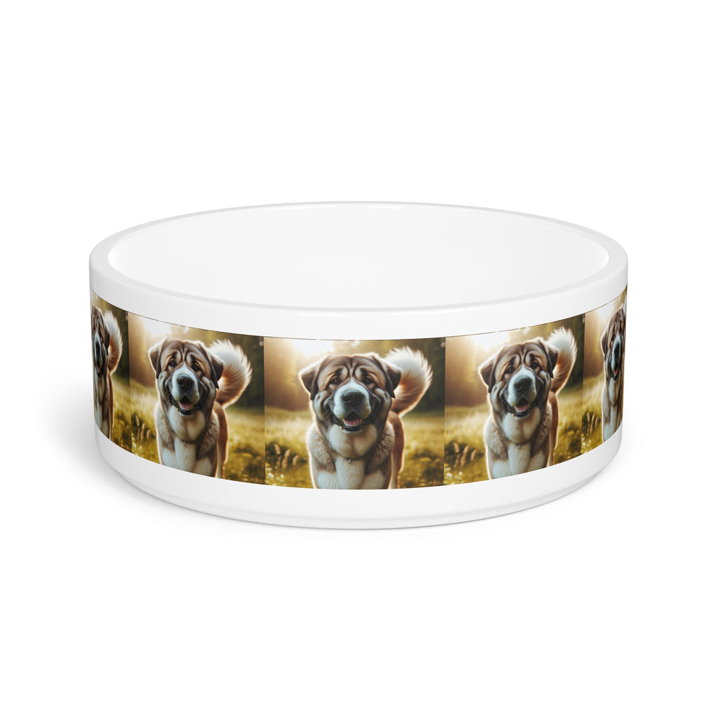 Ceramic Pet Bowl – 16 oz Dog Feeding Bowl