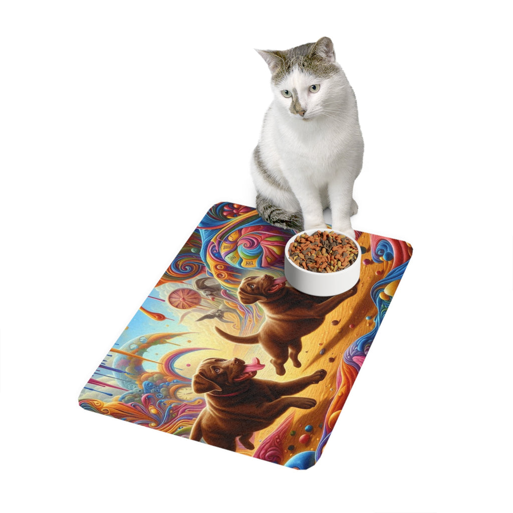 Non-Slip Pet Food Mat – Waterproof Feeding Mat for Dogs